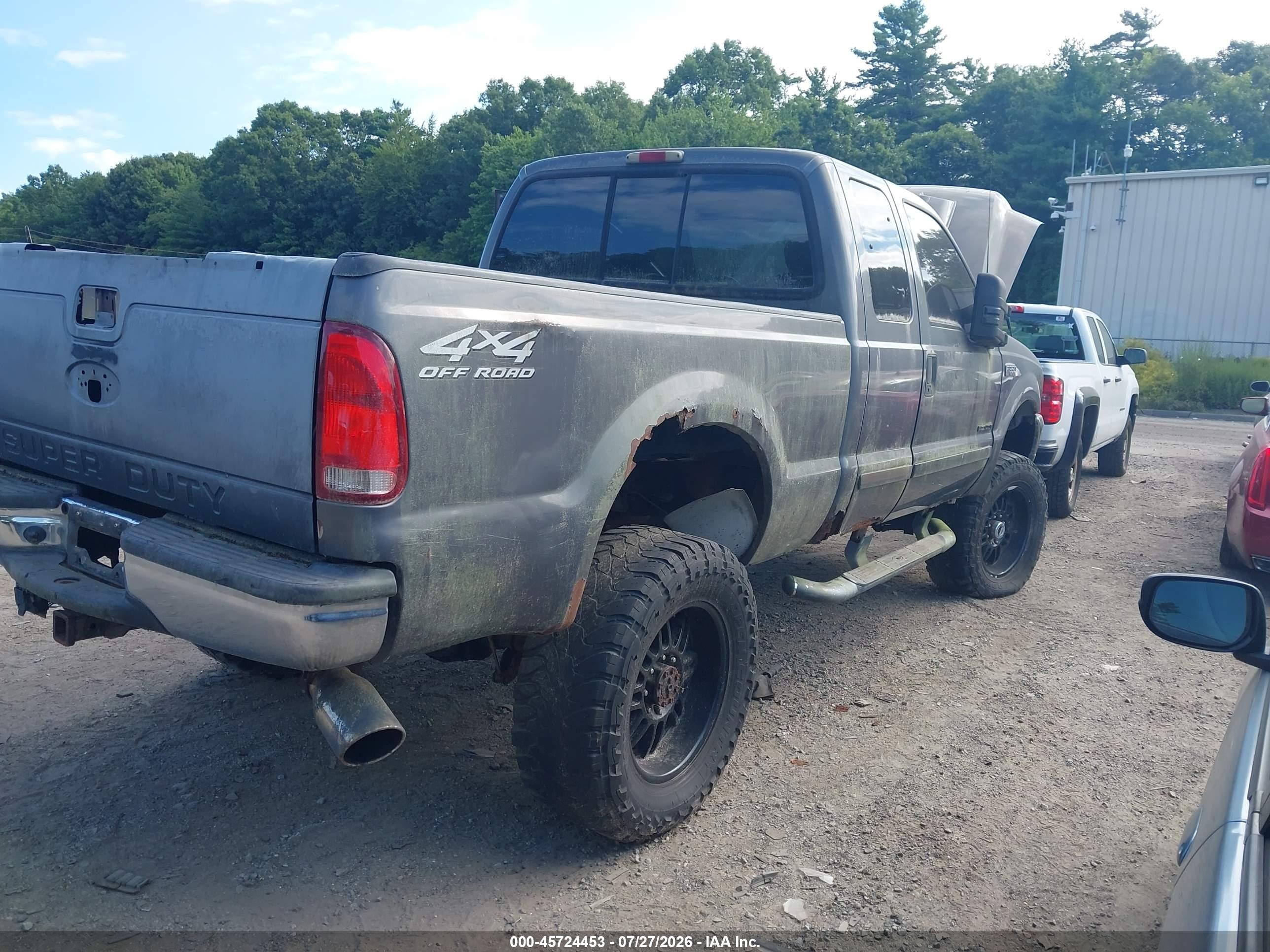 2002 Ford F-350 Lariat/xl/xlt Серый vin: 1FTSX31F52ED44664
