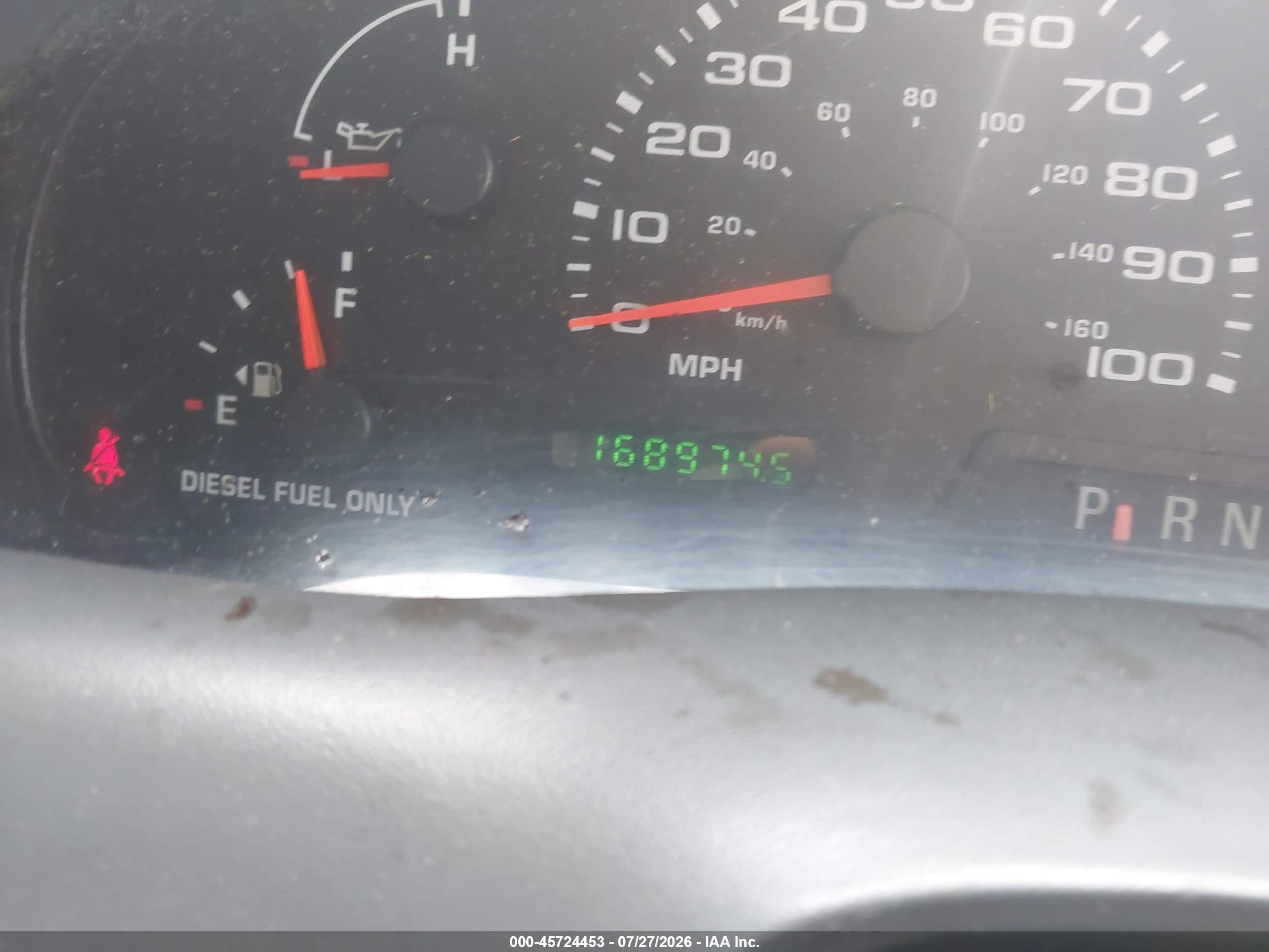 2002 Ford F-350 Lariat/xl/xlt Серый vin: 1FTSX31F52ED44664