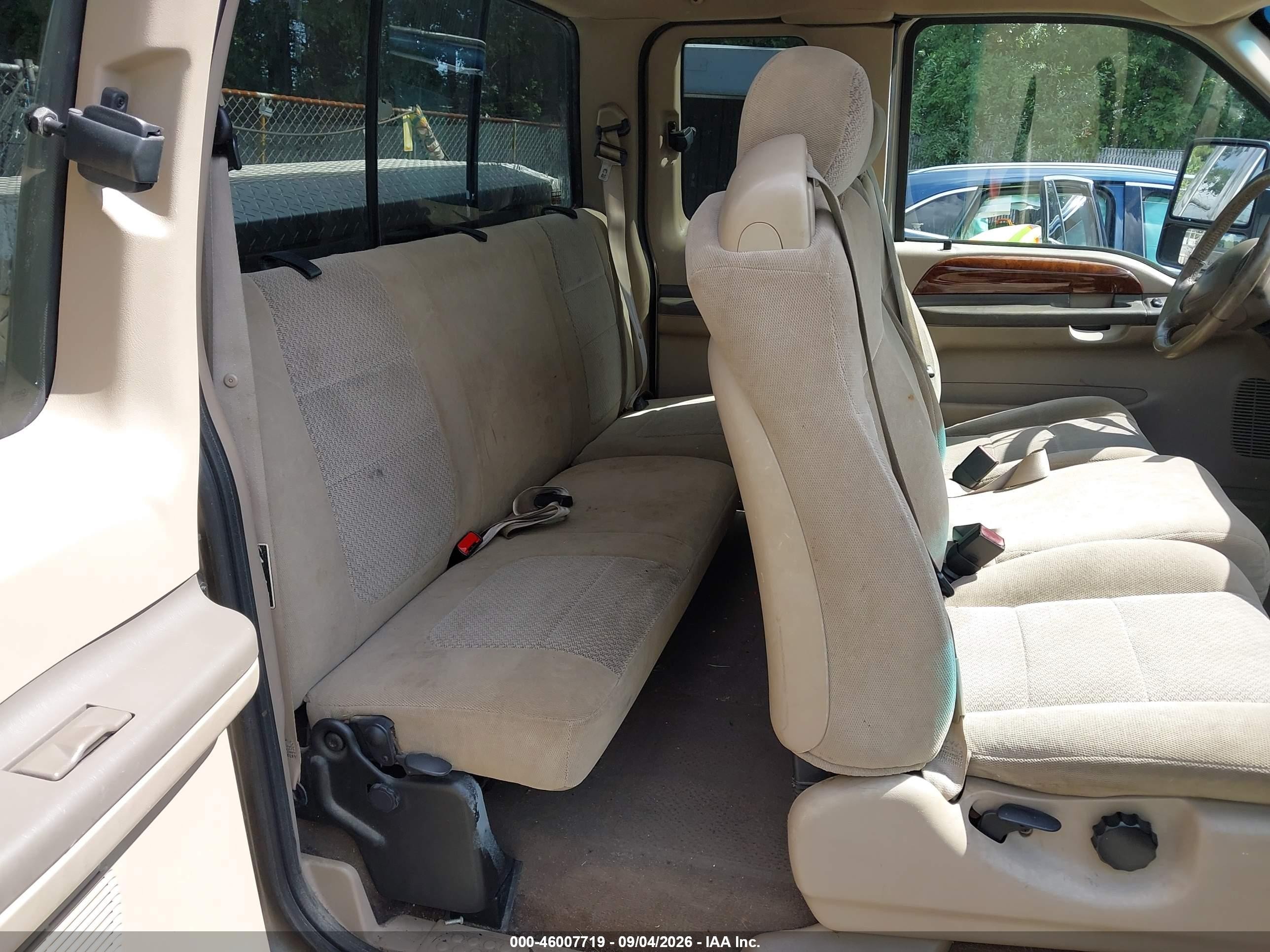 2002 Ford F-350 Lariat/xl/xlt Tan vin: 1FTSX31F62ED51381