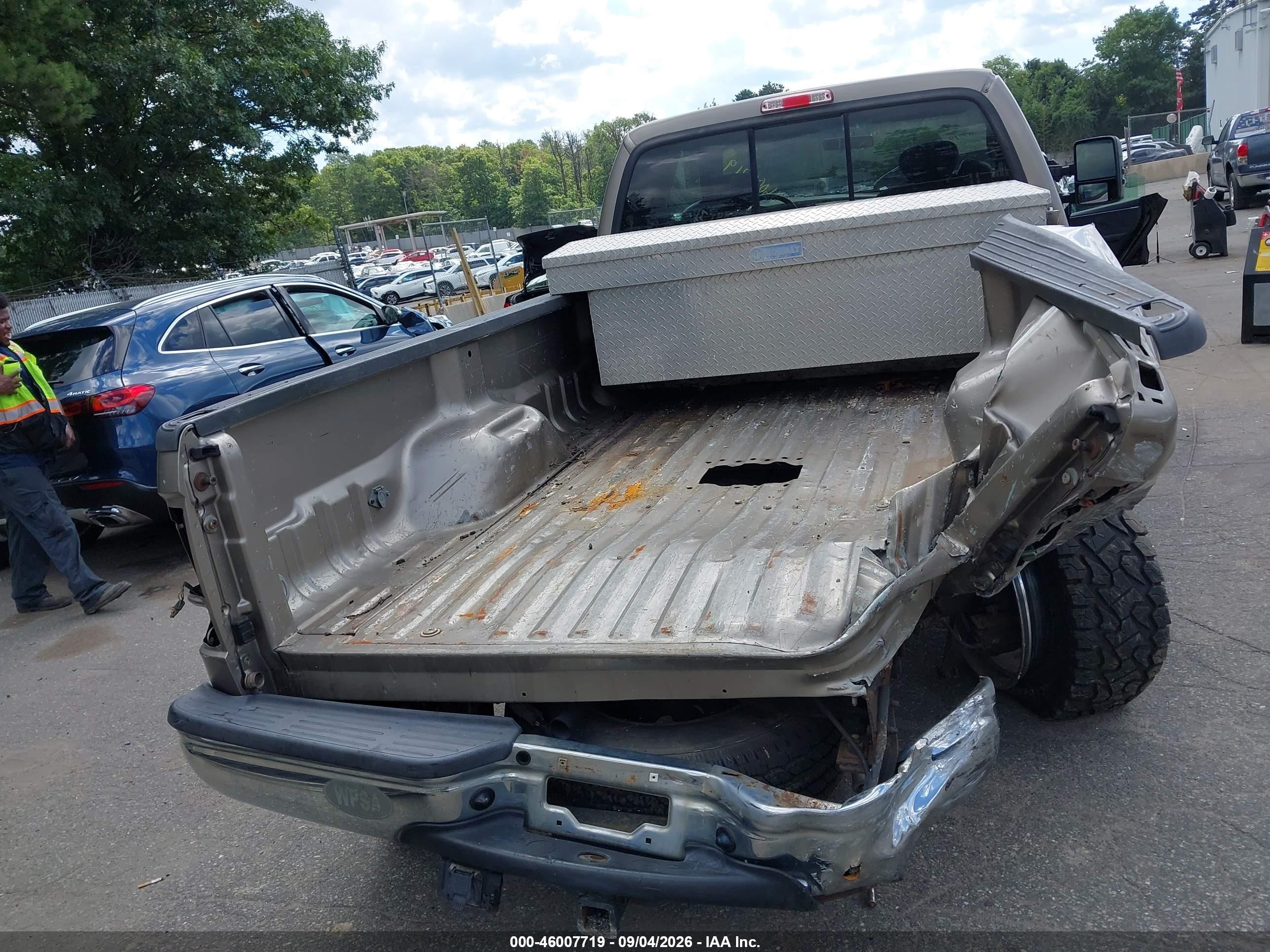 2002 Ford F-350 Lariat/xl/xlt Tan vin: 1FTSX31F62ED51381