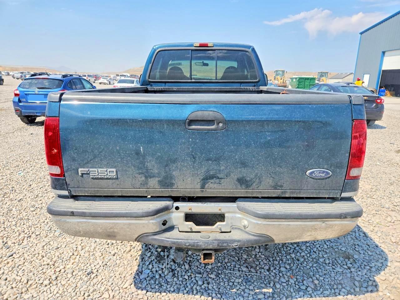 1999 Ford F350 Srw Super Duty Teal vin: 1FTSX31F7XED62994