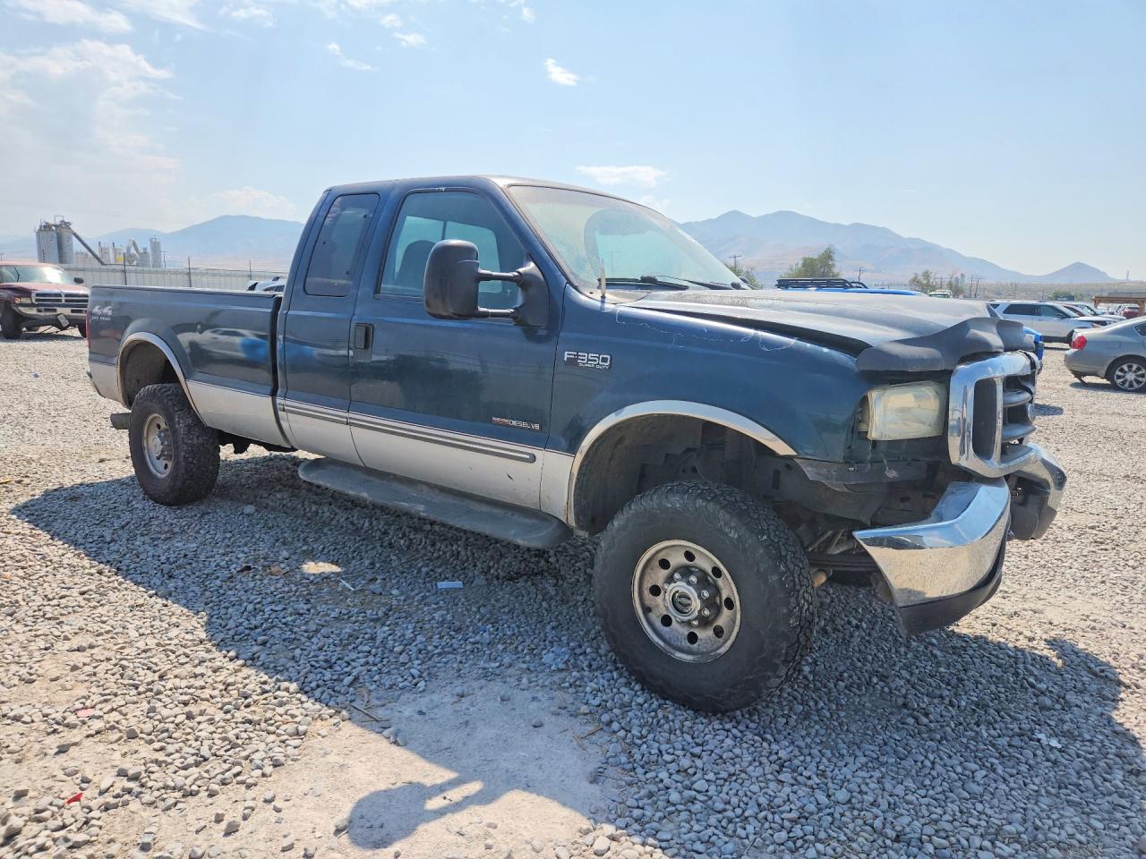 1999 Ford F350 Srw Super Duty Teal vin: 1FTSX31F7XED62994