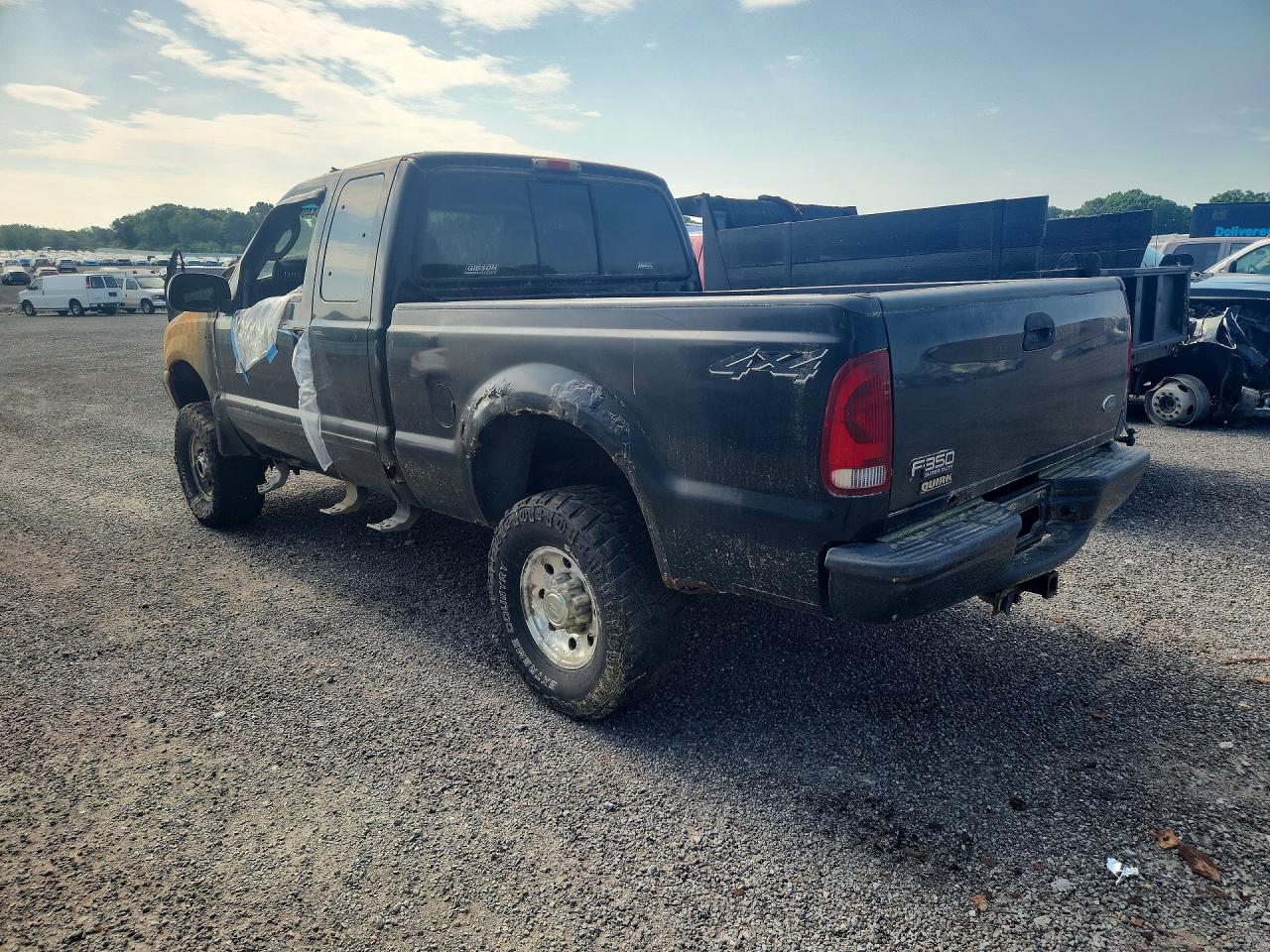 2003 Ford F350 Srw Super Duty Black vin: 1FTSX31L03ED43977