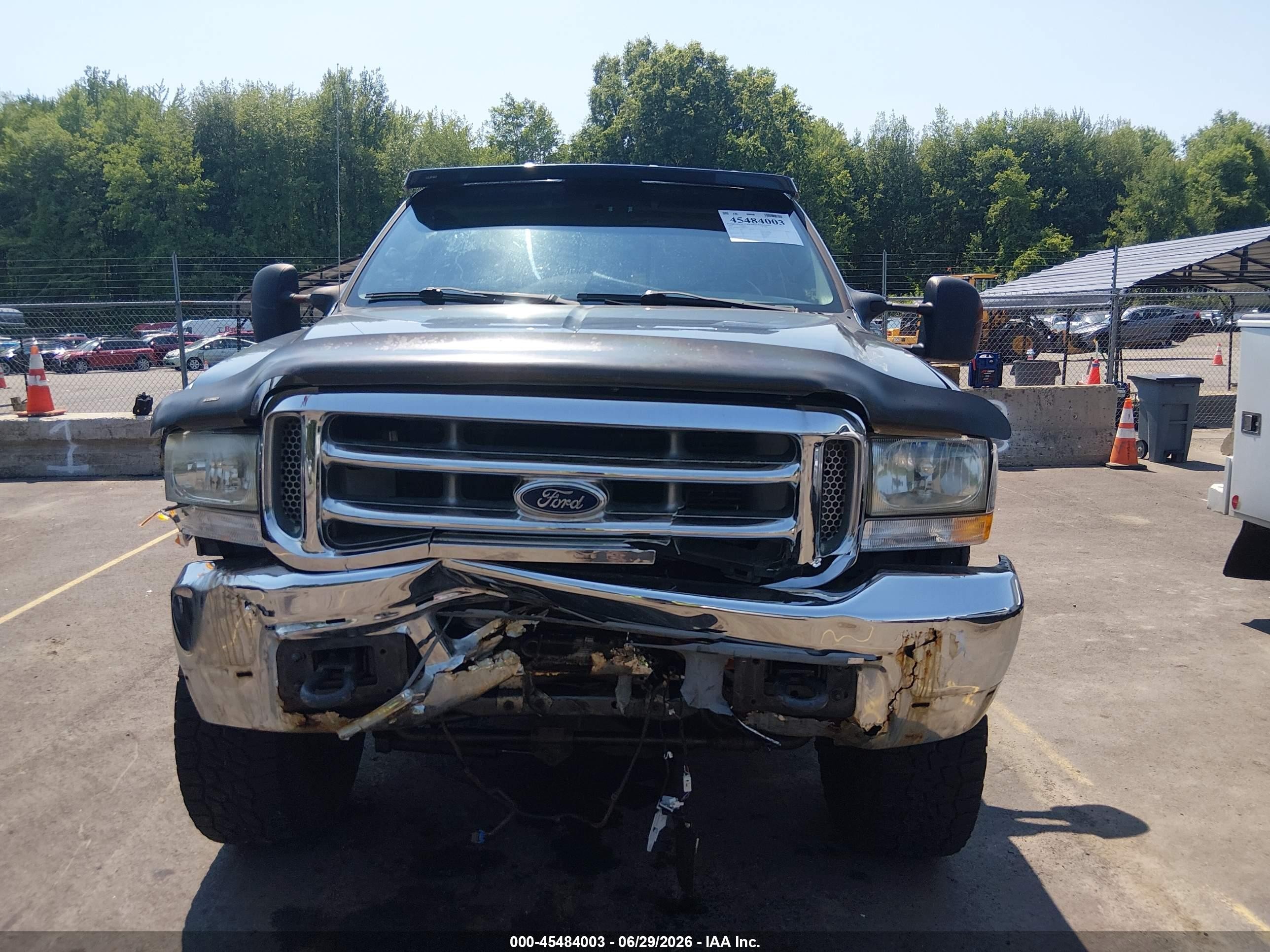 2004 Ford F-350 Lariat/xl/xlt Blue vin: 1FTSX31L24EB62753