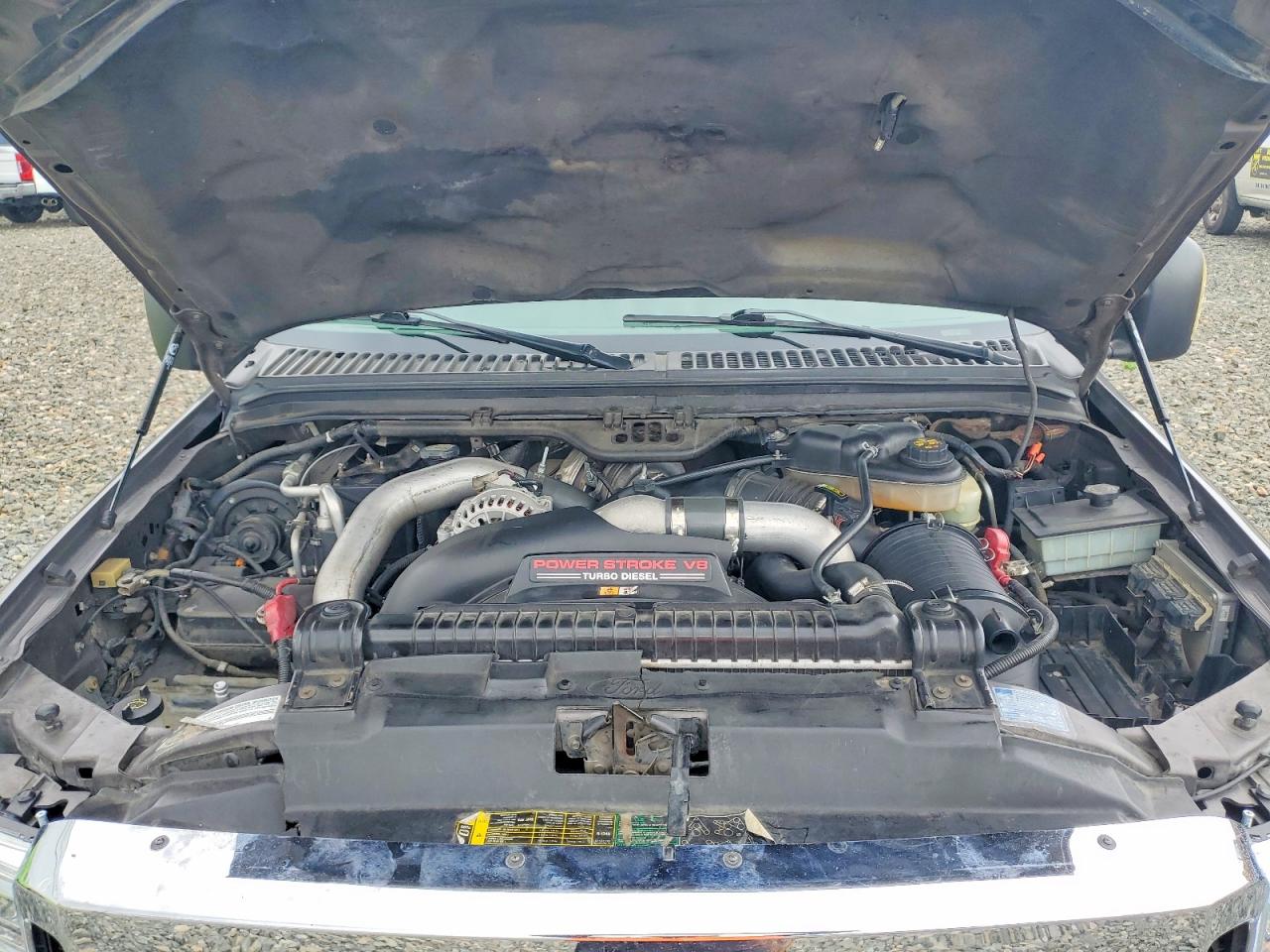 2003 Ford F-350 Super Duty Gray vin: 1FTSX31P53ED52192
