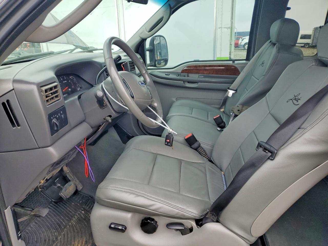 2003 Ford F-350 Super Duty Gray vin: 1FTSX31P53ED52192