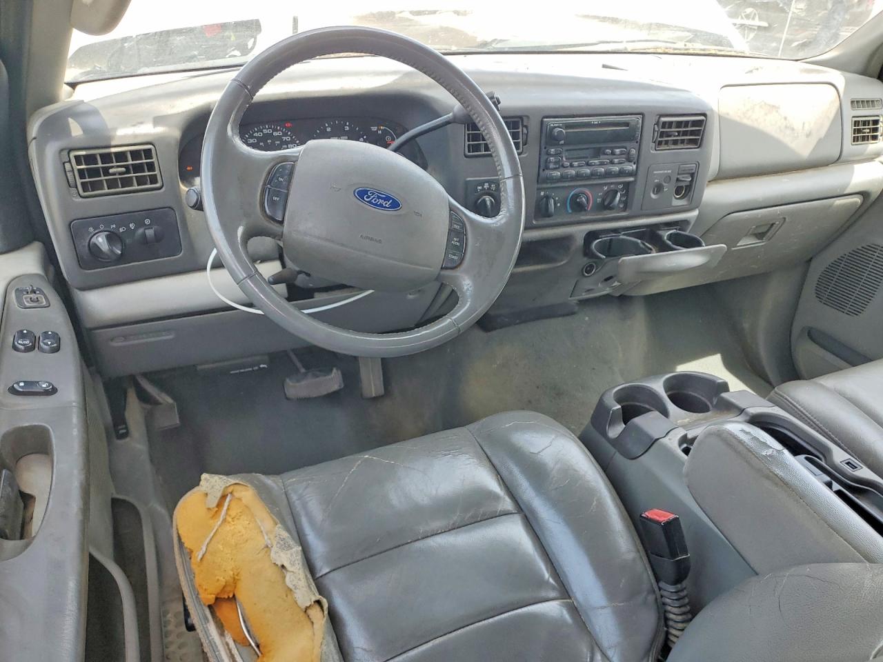 2004 Ford F350 Srw Super Duty Silver vin: 1FTSX31P94EA41060