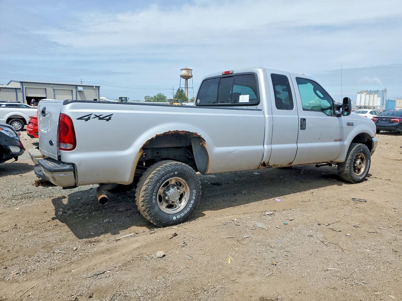 2004 Ford F350 Srw Super Duty Silver vin: 1FTSX31P94EA41060