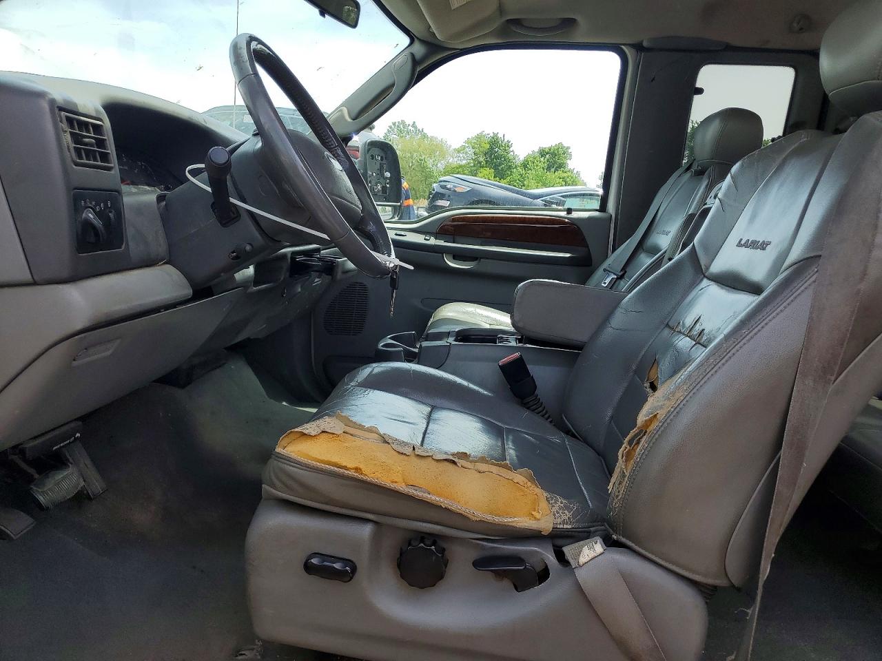 2004 Ford F350 Srw Super Duty Silver vin: 1FTSX31P94EA41060