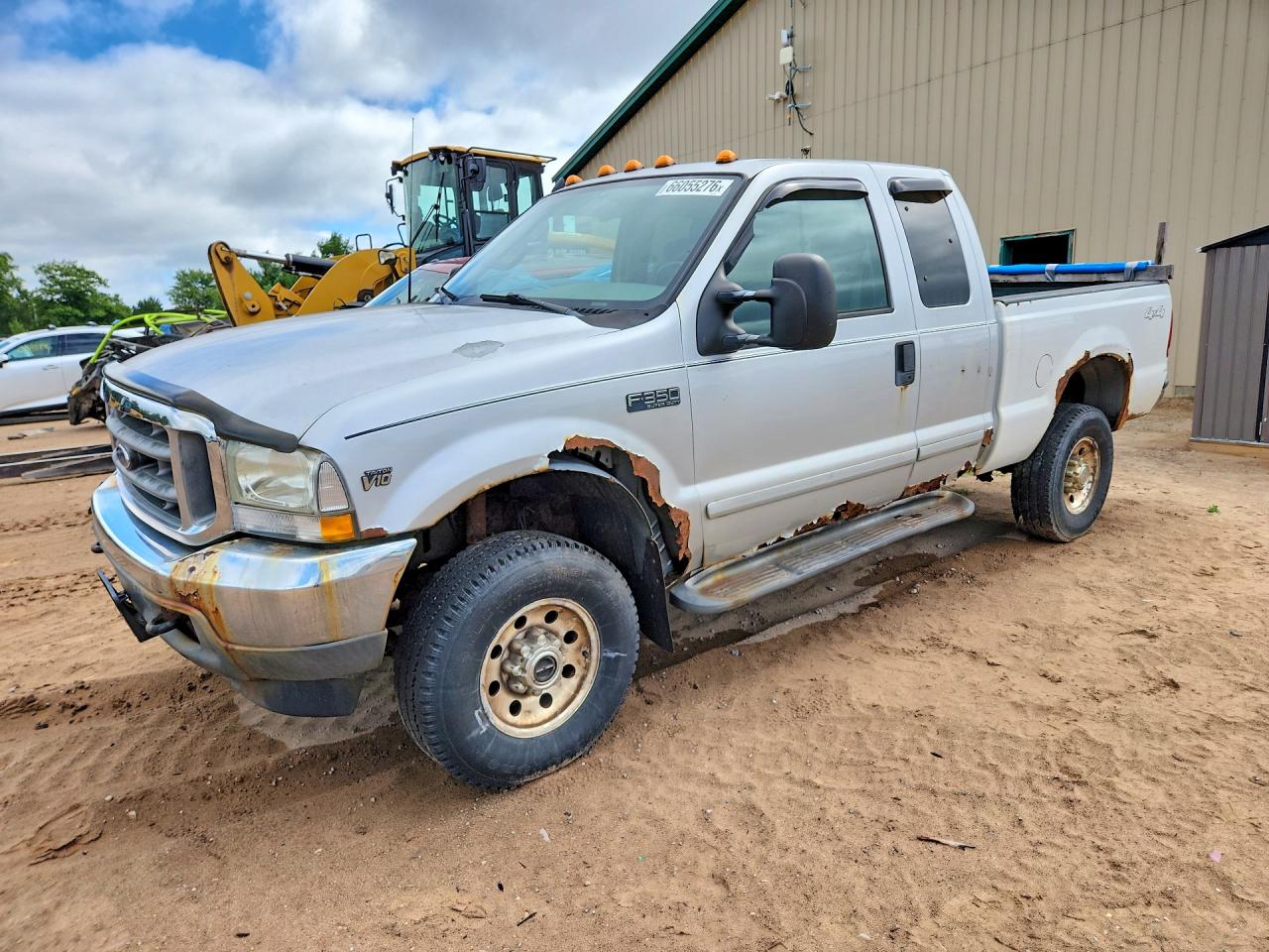 2002 Ford F350 Srw Super Duty Silver vin: 1FTSX31S12EB63624