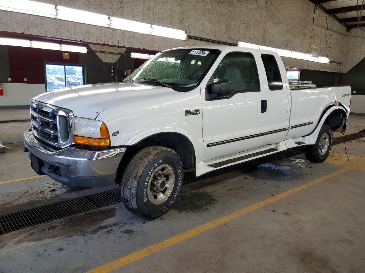 1999 Ford F350 Srw Super Duty White vin: 1FTSX31S4XEA21176