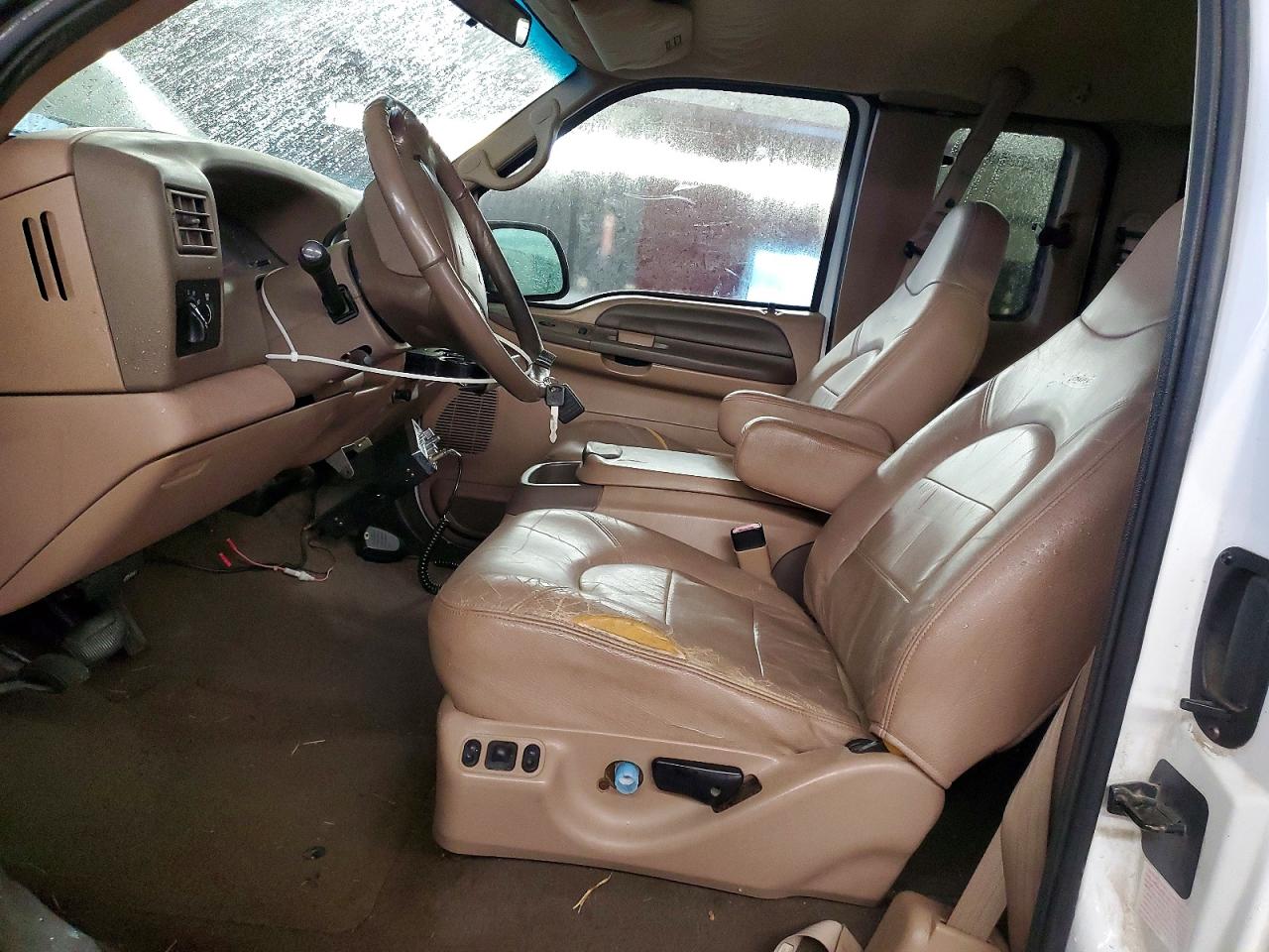 1999 Ford F350 Srw Super Duty White vin: 1FTSX31S4XEA21176