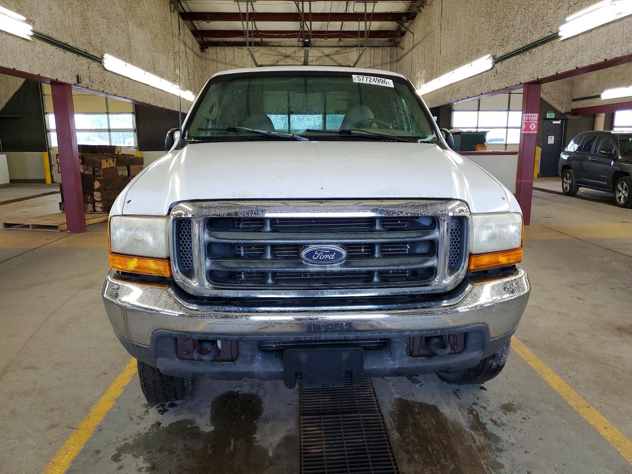 1999 Ford F350 Srw Super Duty White vin: 1FTSX31S4XEA21176
