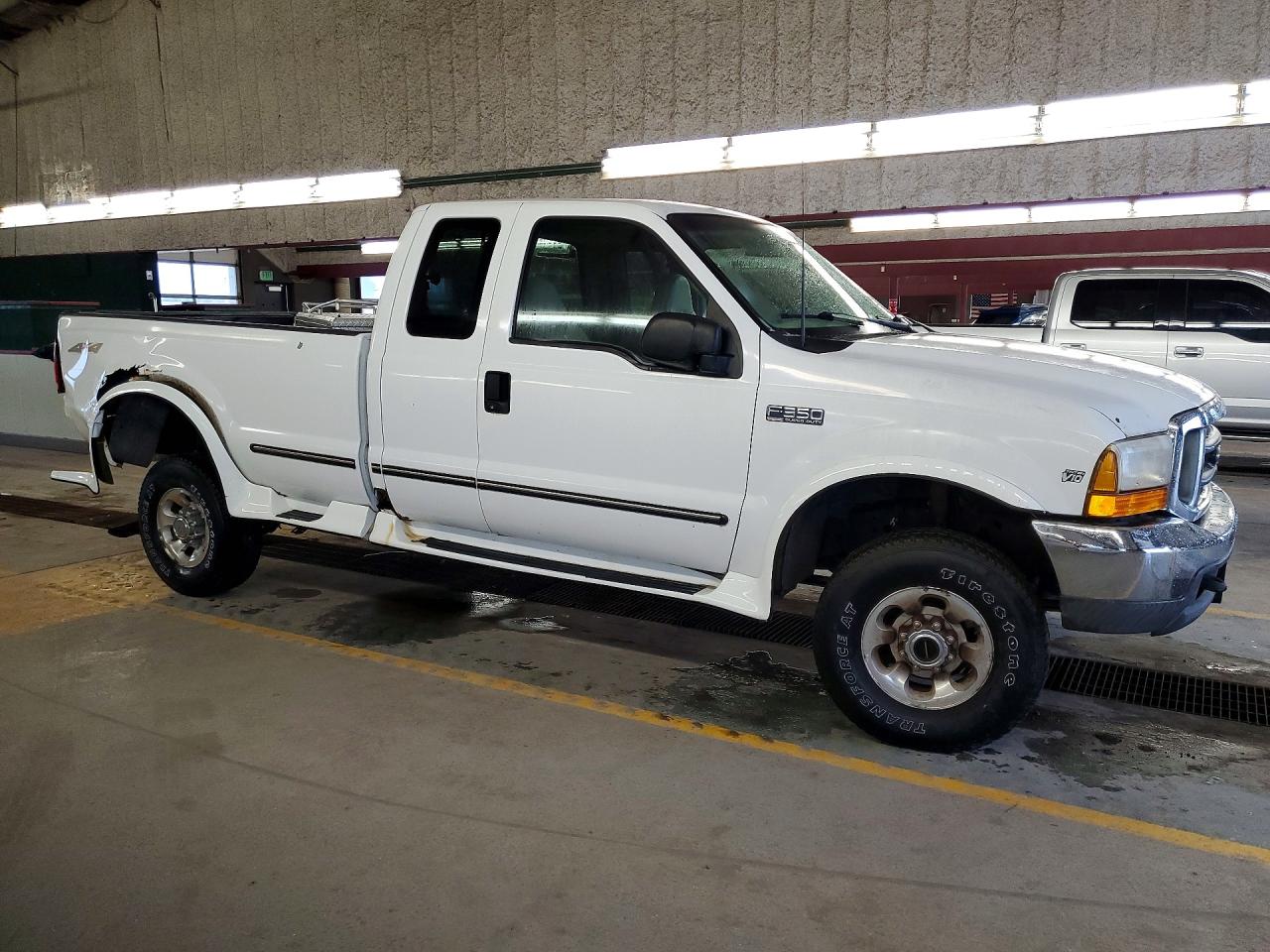 1999 Ford F350 Srw Super Duty White vin: 1FTSX31S4XEA21176