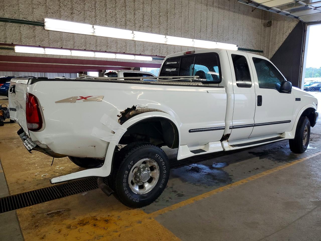 1999 Ford F350 Srw Super Duty White vin: 1FTSX31S4XEA21176