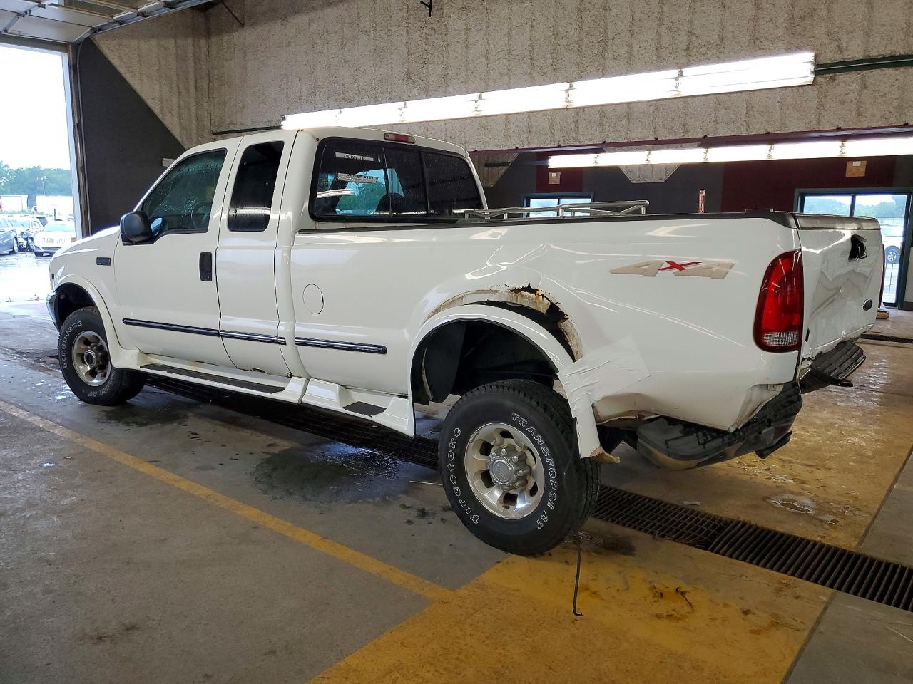 1999 Ford F350 Srw Super Duty White vin: 1FTSX31S4XEA21176