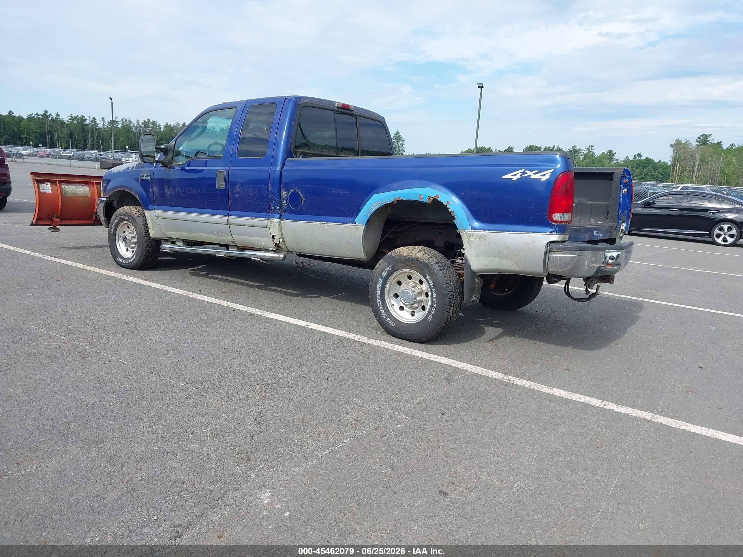 2003 Ford F-350 Lariat/xl/xlt Синий vin: 1FTSX31S83EB29164