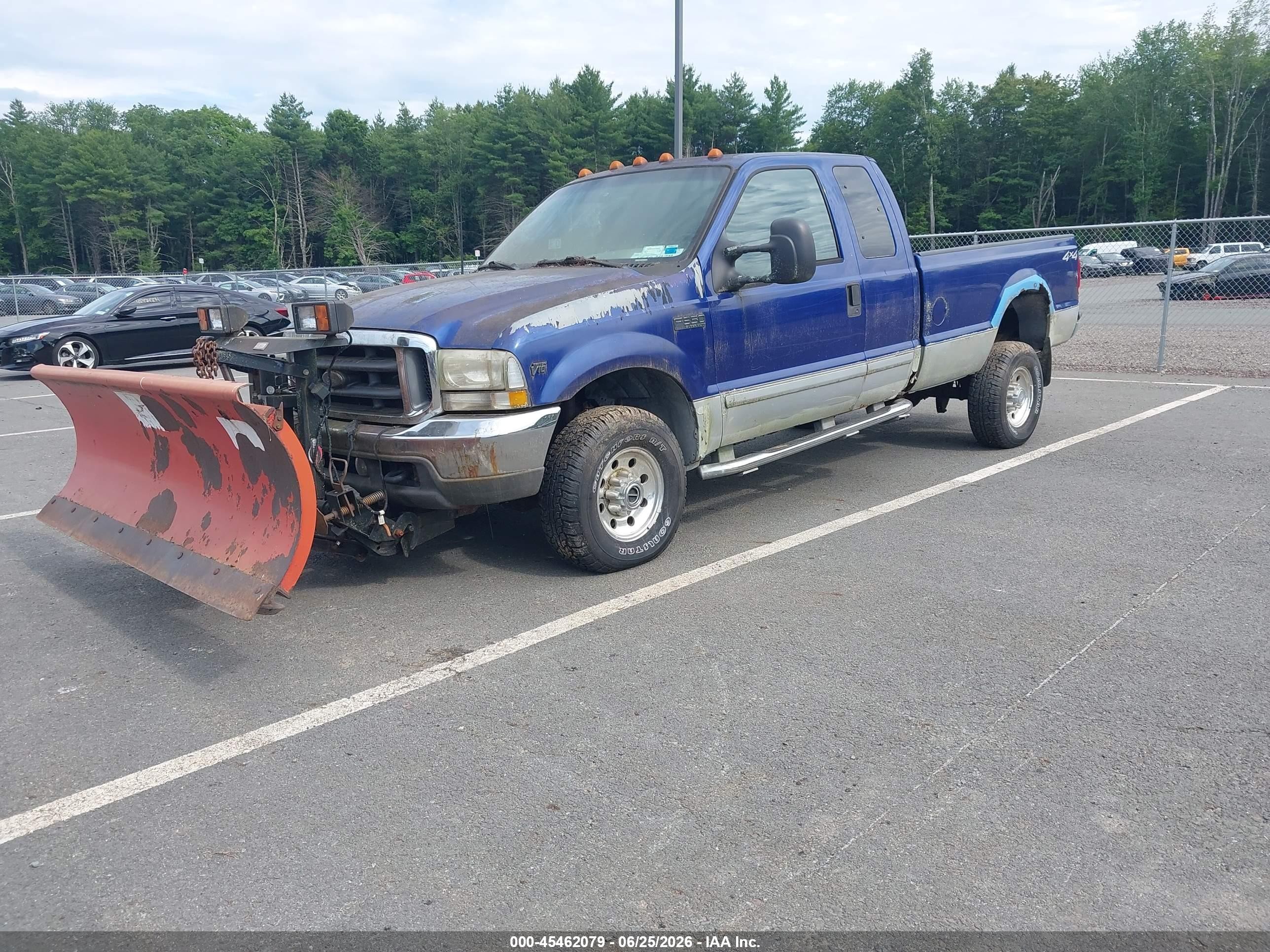 2003 Ford F-350 Lariat/xl/xlt Синий vin: 1FTSX31S83EB29164