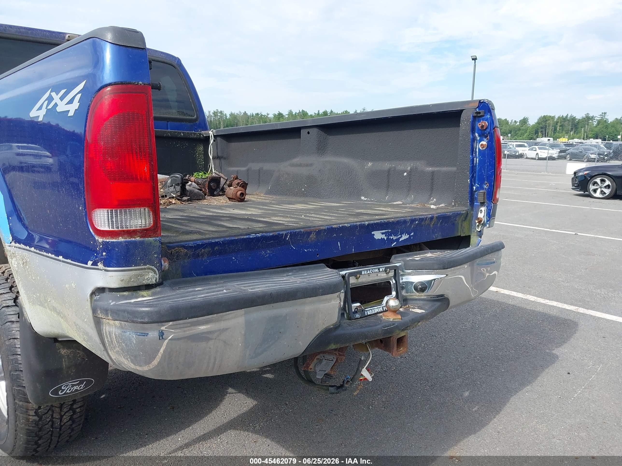 2003 Ford F-350 Lariat/xl/xlt Синий vin: 1FTSX31S83EB29164