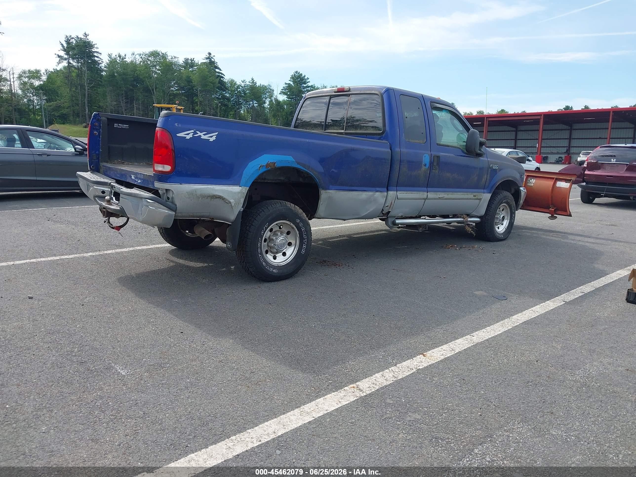 2003 Ford F-350 Lariat/xl/xlt Синий vin: 1FTSX31S83EB29164
