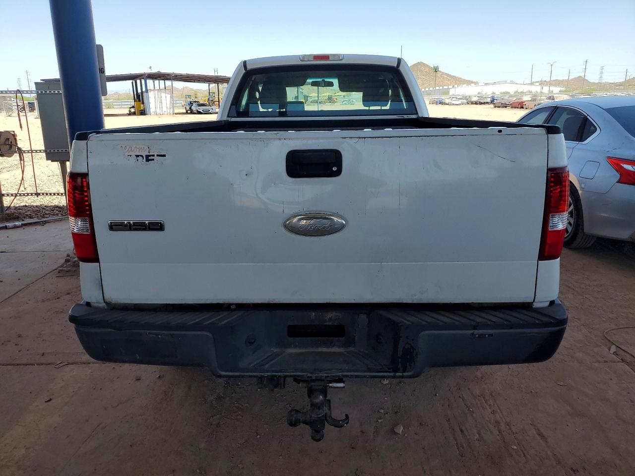 2007 Ford F-150 White vin: 1FTVF12547NA65045