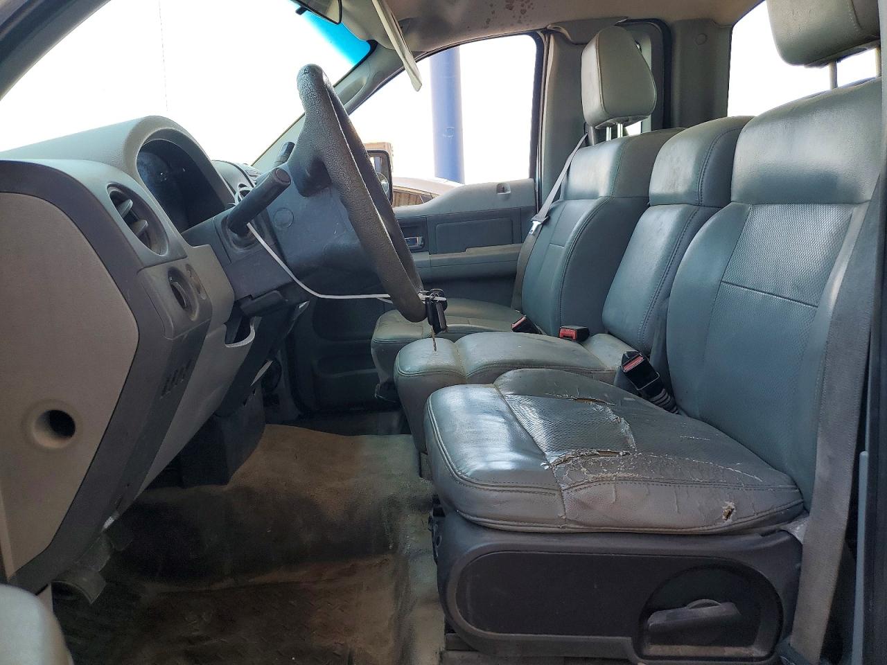 2007 Ford F-150 White vin: 1FTVF12547NA65045