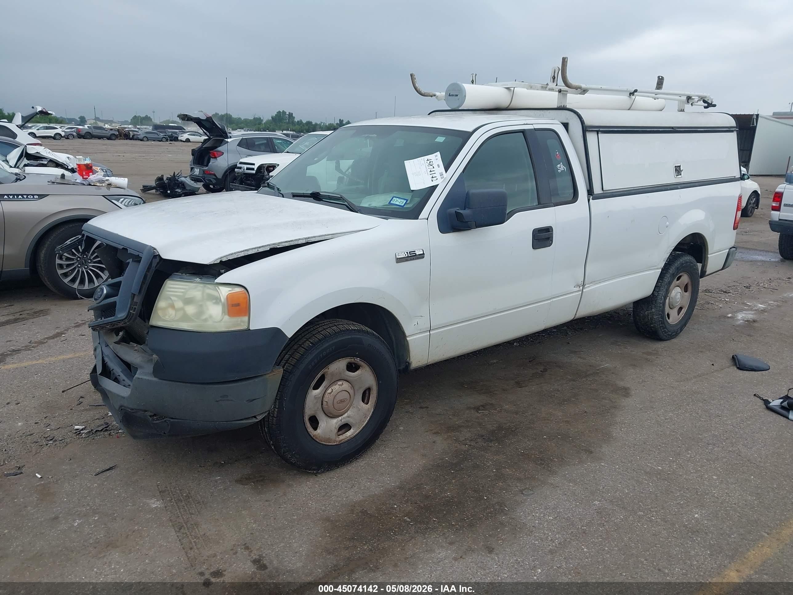 2005 Ford F-150 Xl/xlt White vin: 1FTVF12565NB49901