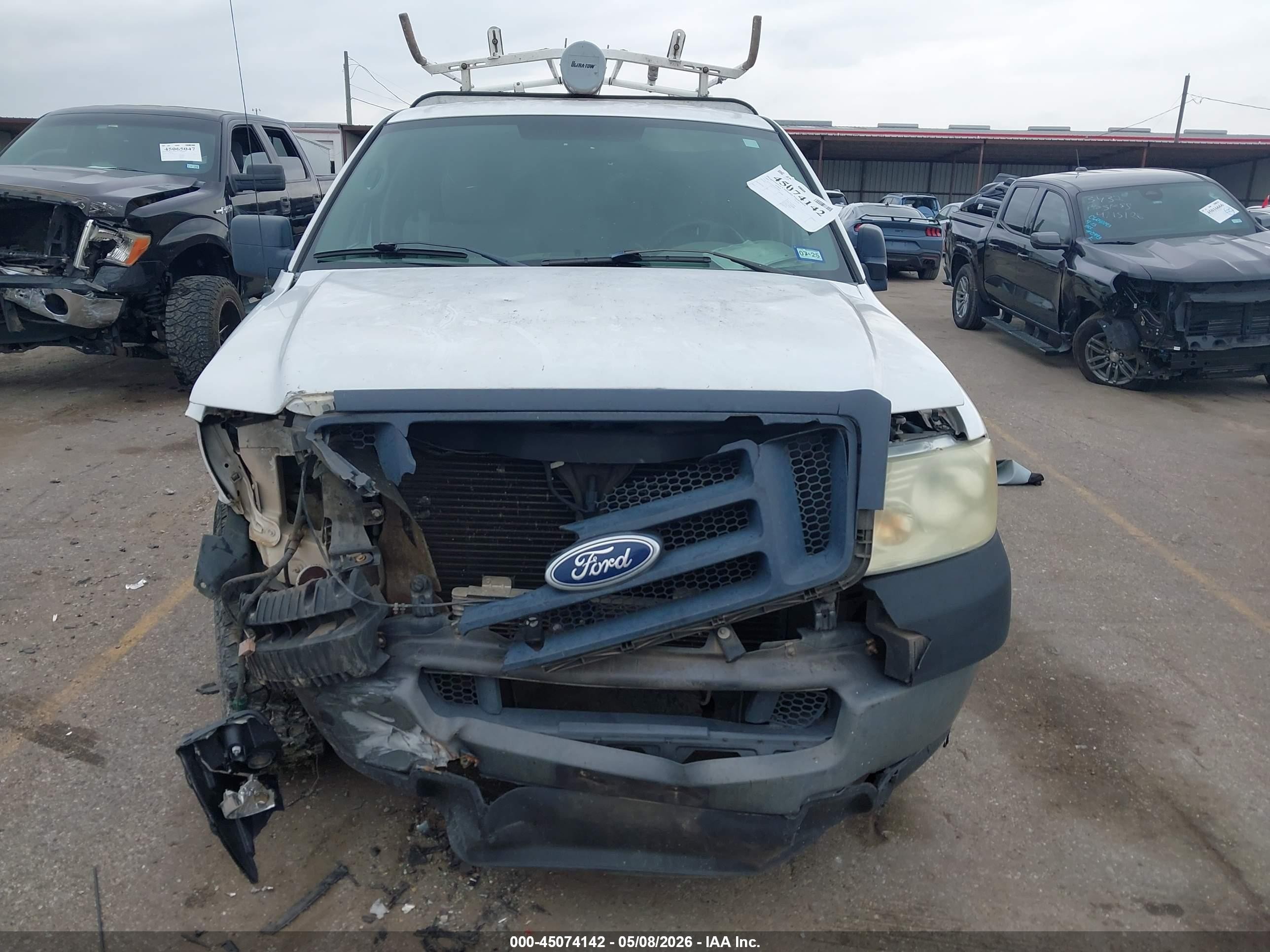 2005 Ford F-150 Xl/xlt White vin: 1FTVF12565NB49901