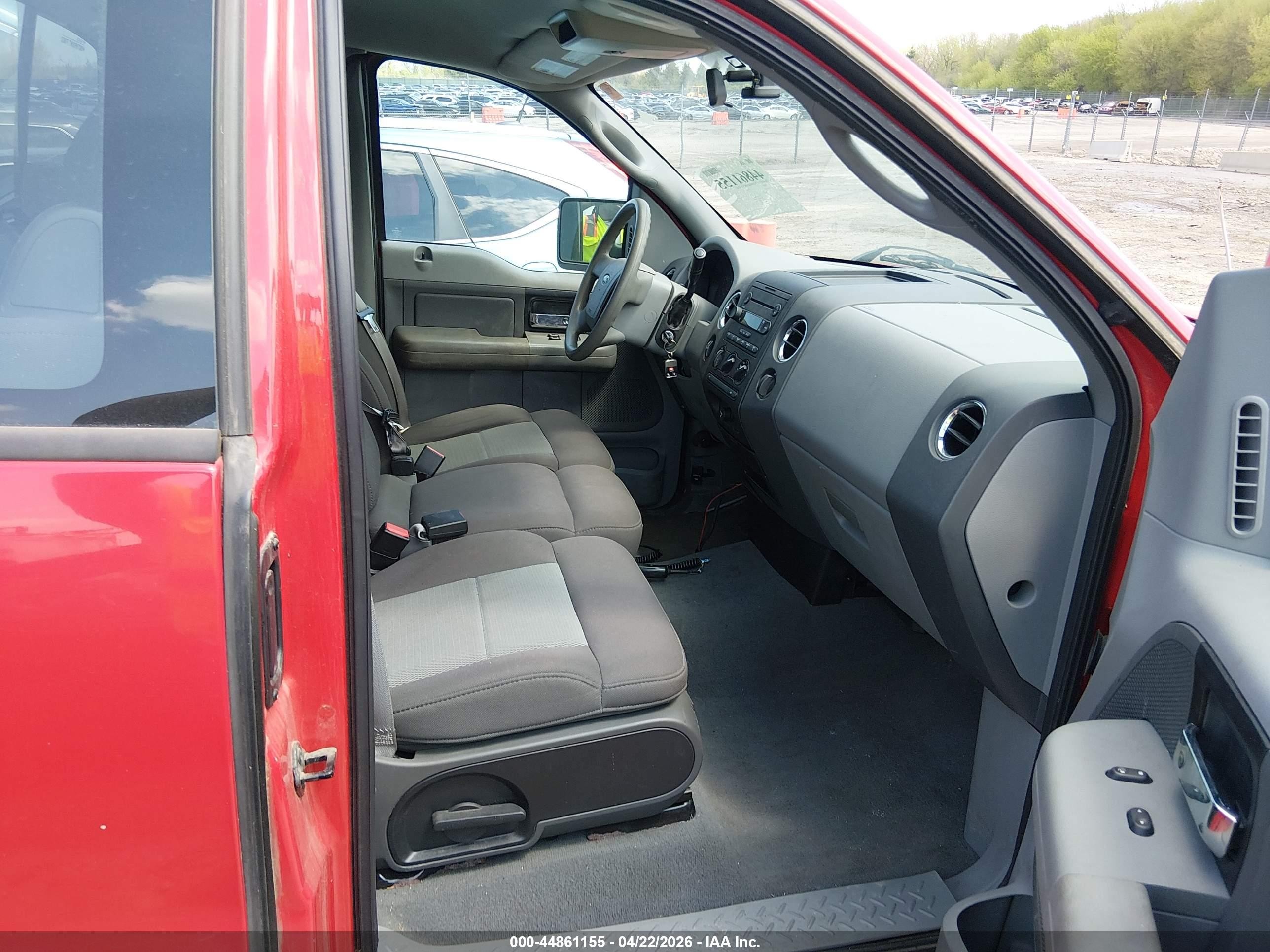 2006 Ford F-150 Fx4/xl/xlt Red vin: 1FTVF14526NA44884