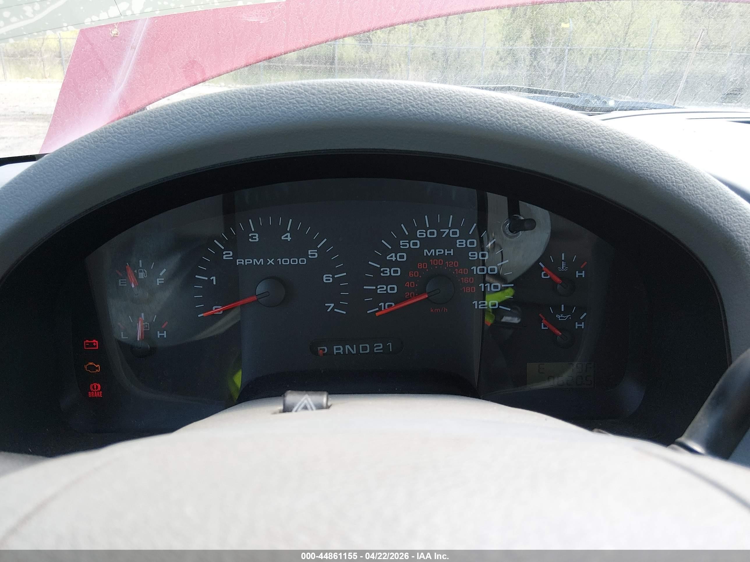 2006 Ford F-150 Fx4/xl/xlt Red vin: 1FTVF14526NA44884