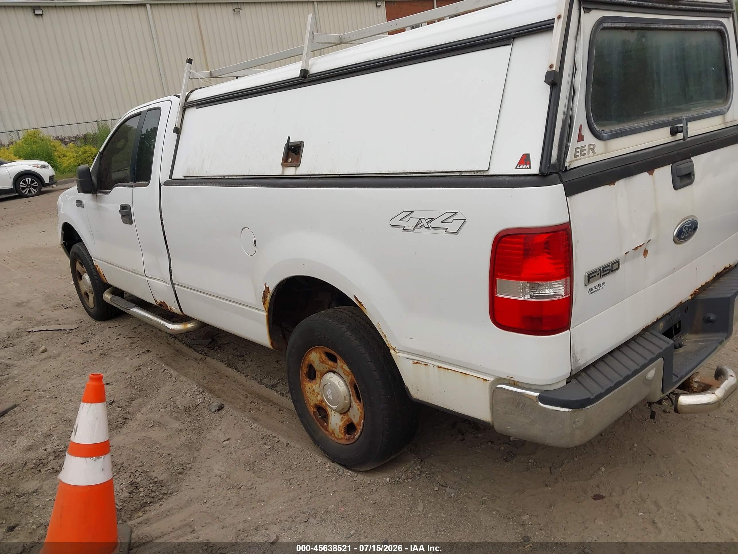 2005 Ford F-150 Fx4/xl/xlt Белый vin: 1FTVF145X5NB99178