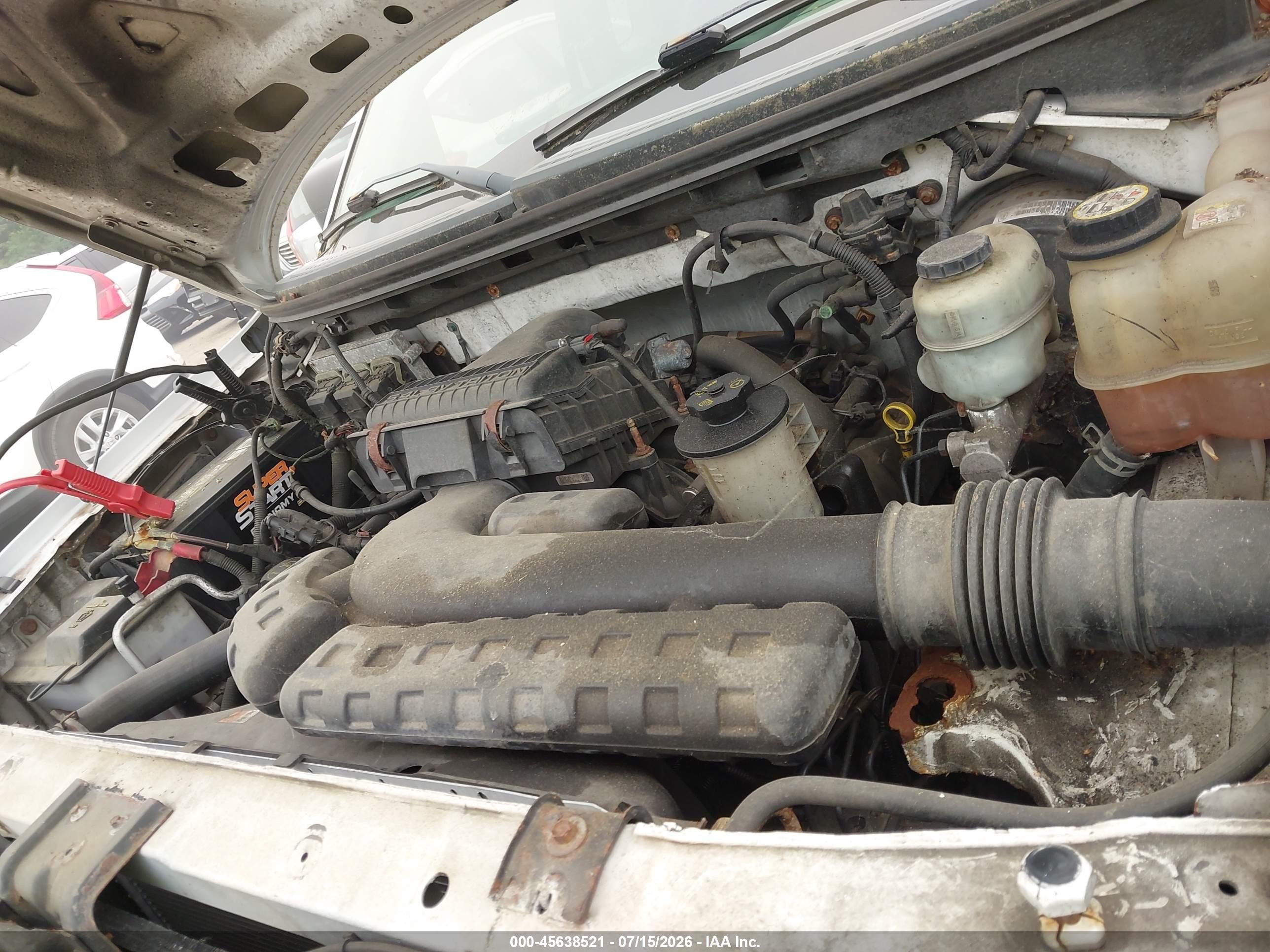 2005 Ford F-150 Fx4/xl/xlt Белый vin: 1FTVF145X5NB99178