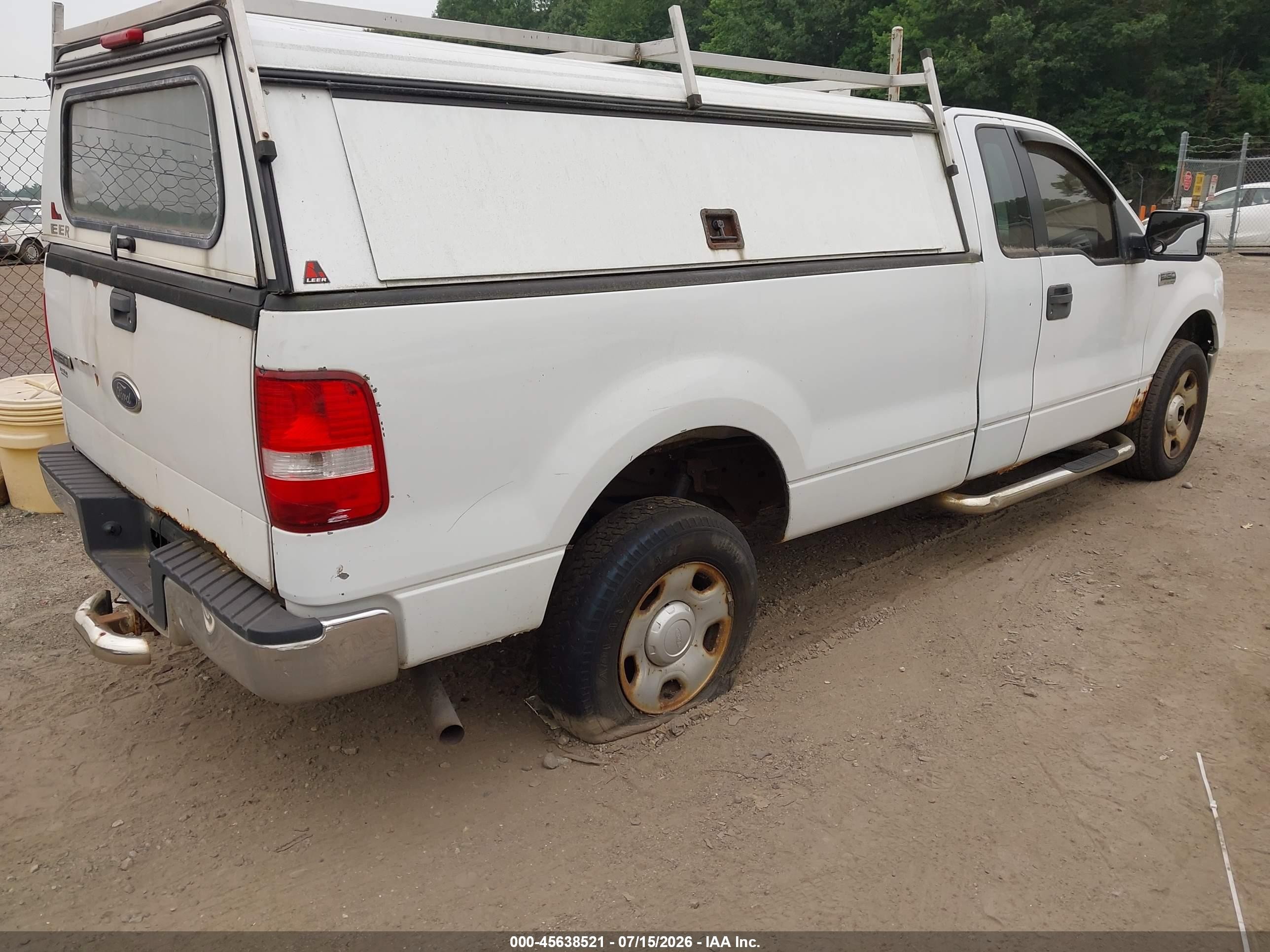2005 Ford F-150 Fx4/xl/xlt Белый vin: 1FTVF145X5NB99178