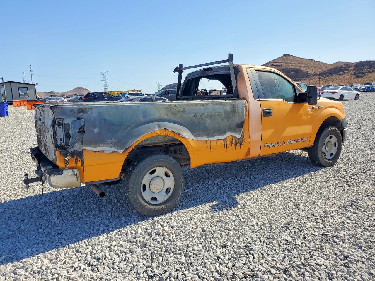 2009 Ford F150 Orange vin: 1FTVF14V09KA69451
