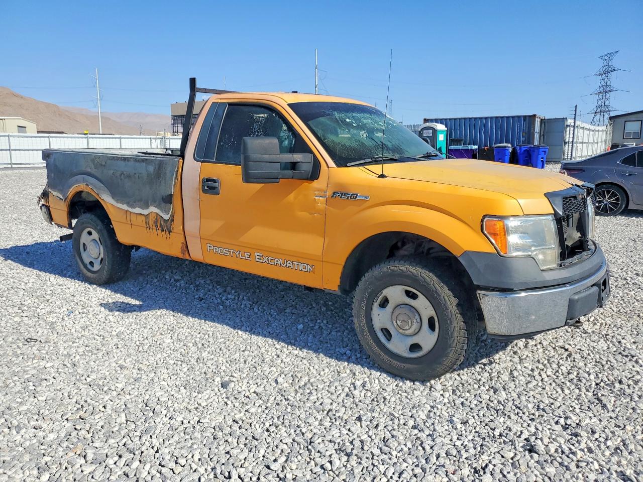 2009 Ford F150 Orange vin: 1FTVF14V09KA69451