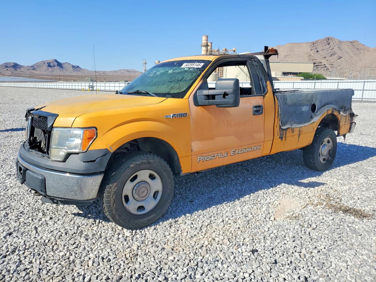 2009 Ford F150 Orange vin: 1FTVF14V09KA69451