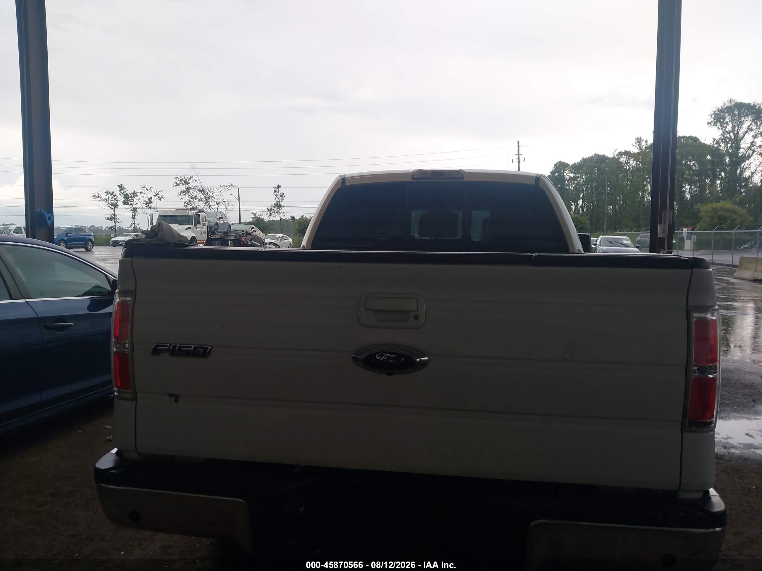 2012 Ford F-150 Lariat W/hd Payload Pkg White vin: 1FTVW1CT6CKD87503