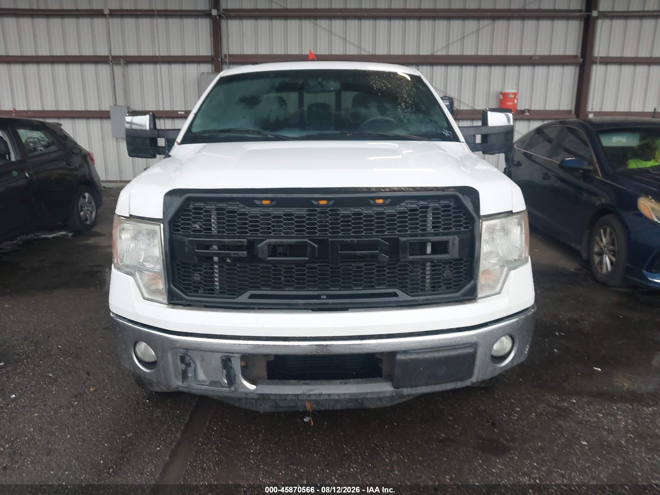 2012 Ford F-150 Lariat W/hd Payload Pkg White vin: 1FTVW1CT6CKD87503