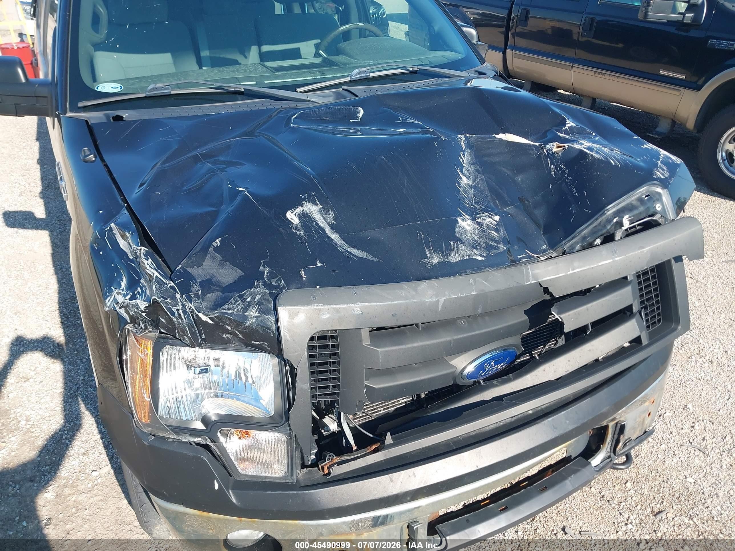 2013 Ford F-150 Xl W/hd Payload Pkg Black vin: 1FTVW1EF4DKF84128