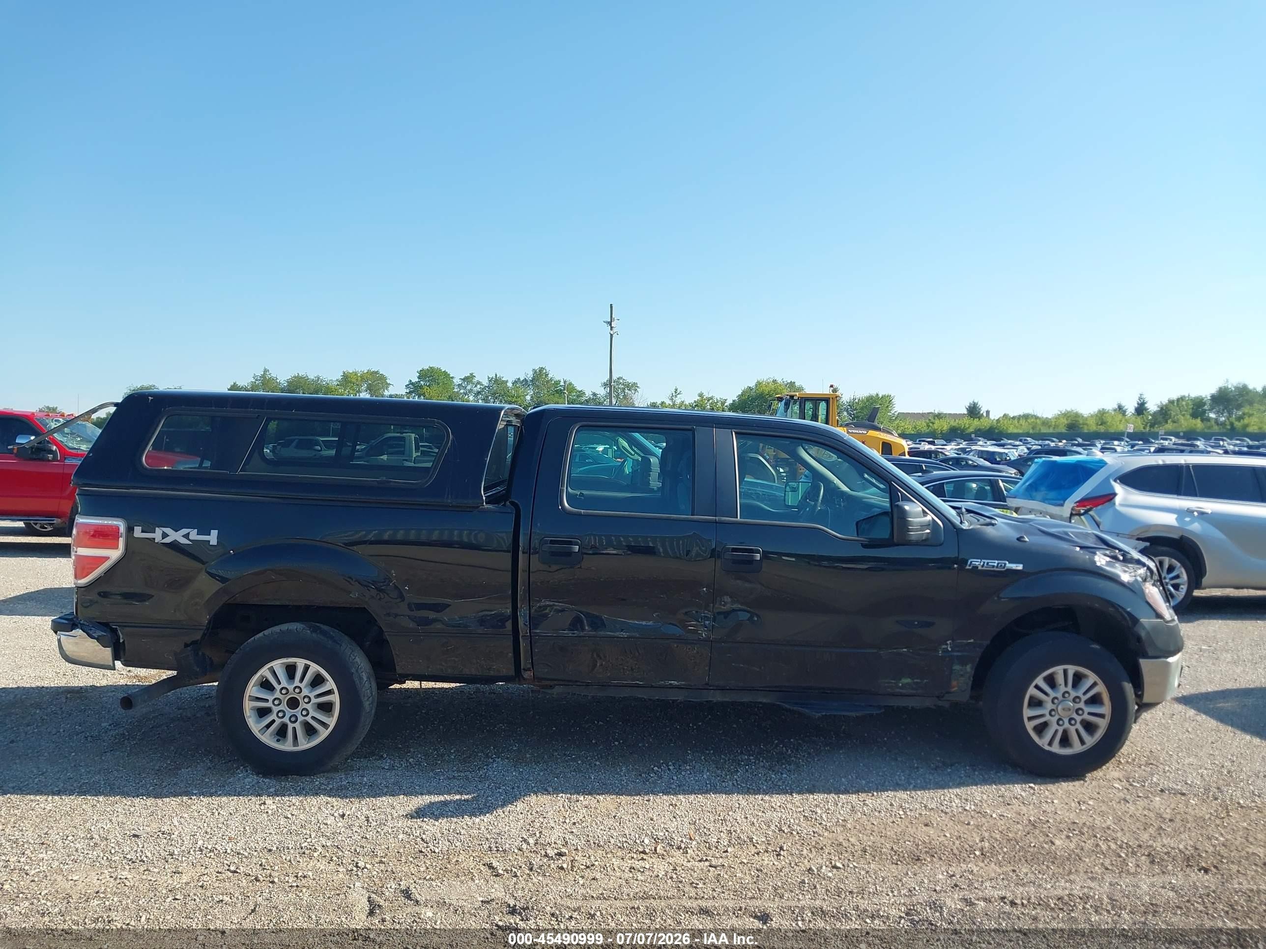 2013 Ford F-150 Xl W/hd Payload Pkg Black vin: 1FTVW1EF4DKF84128