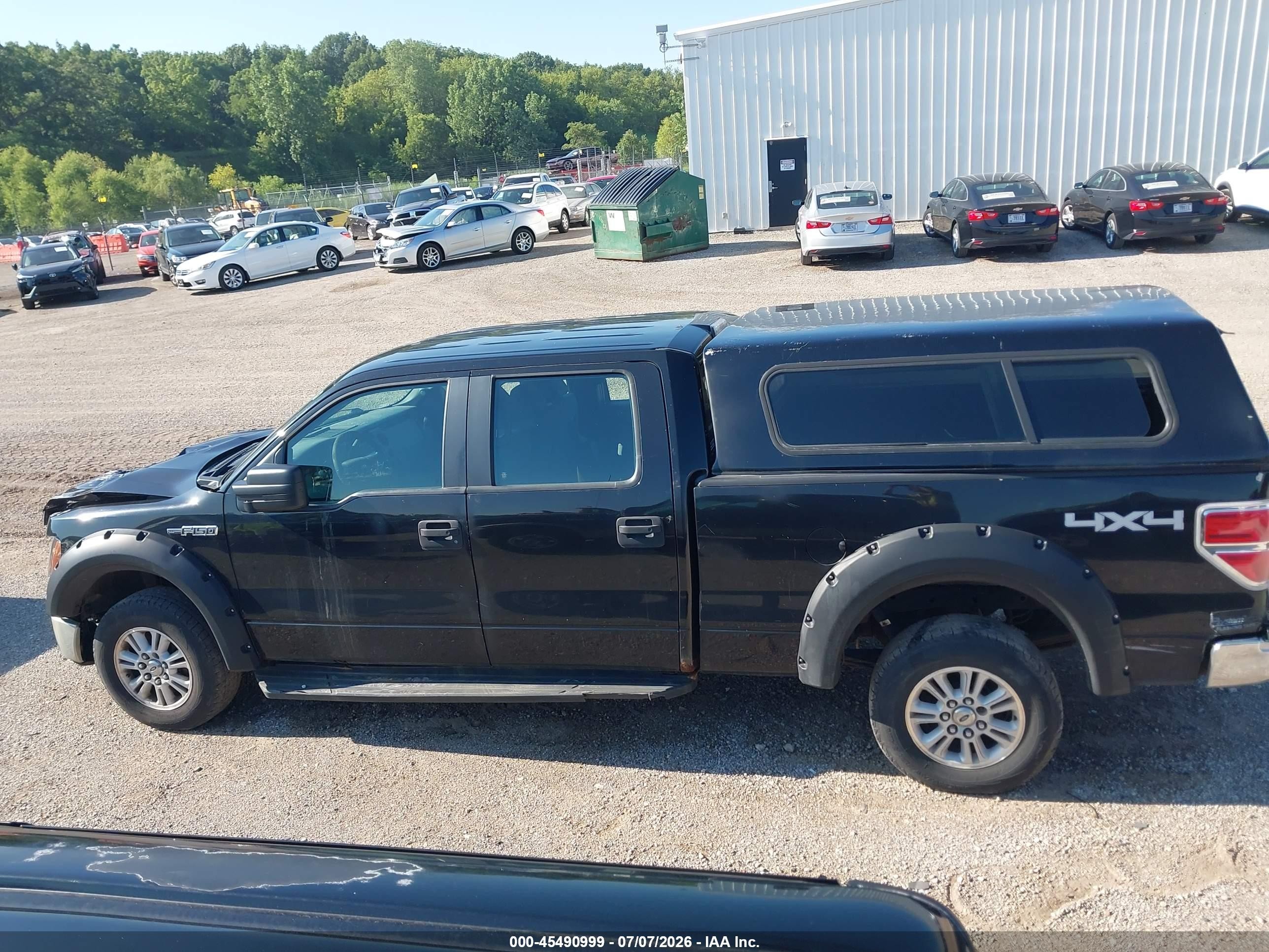 2013 Ford F-150 Xl W/hd Payload Pkg Black vin: 1FTVW1EF4DKF84128