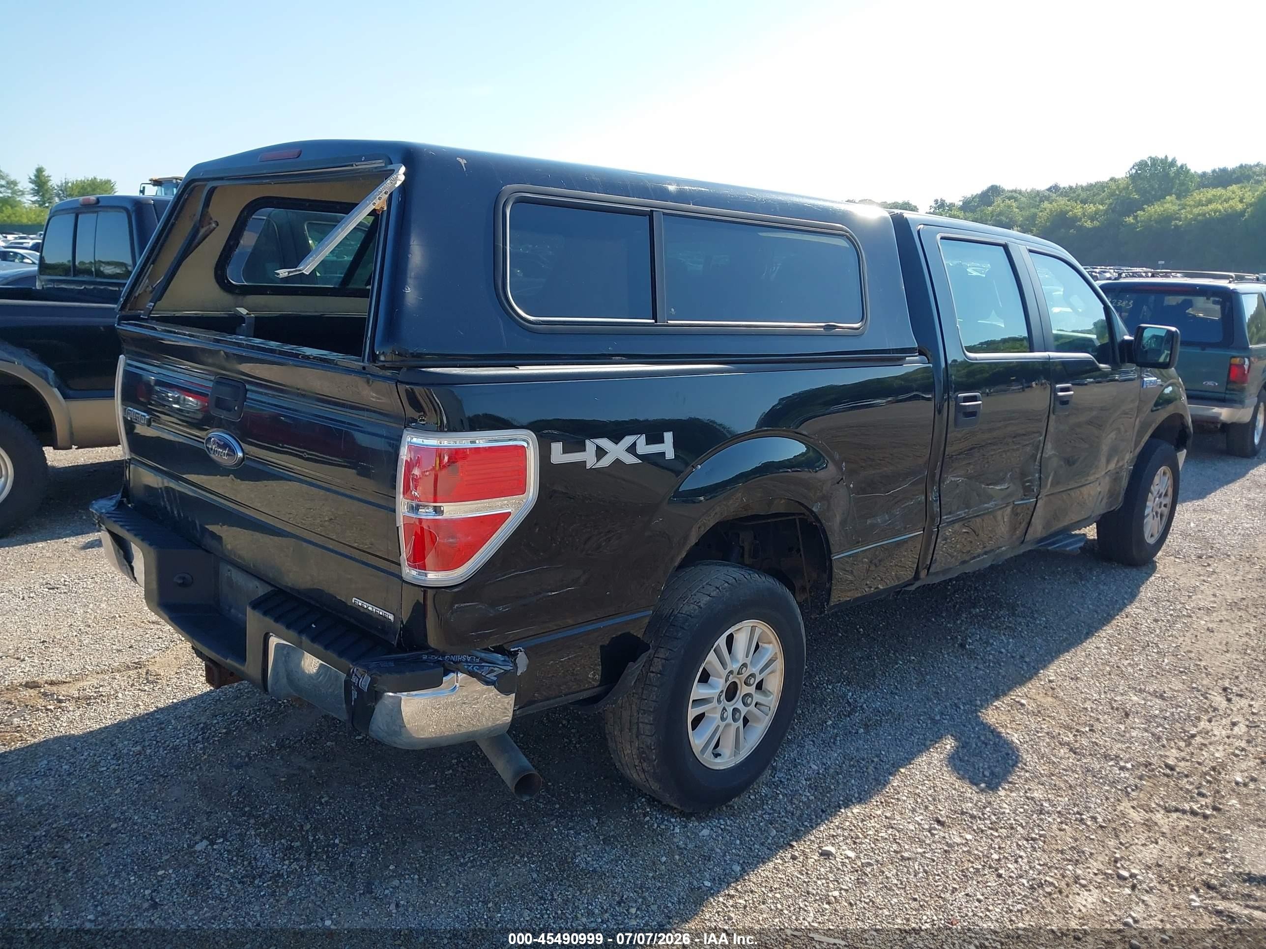 2013 Ford F-150 Xl W/hd Payload Pkg Black vin: 1FTVW1EF4DKF84128