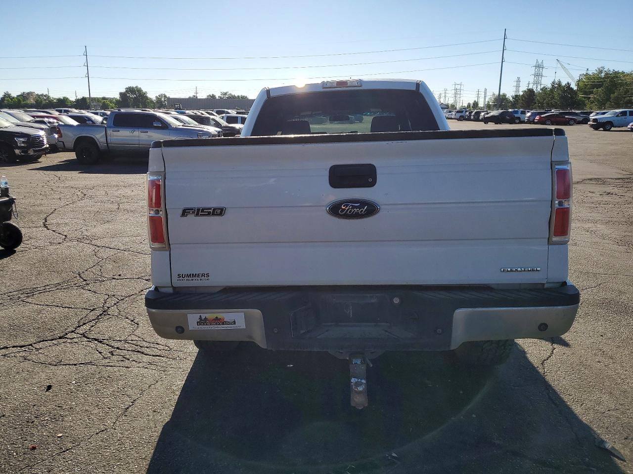 2014 Ford F150 Supercrew White vin: 1FTVW1EF7EKF96226
