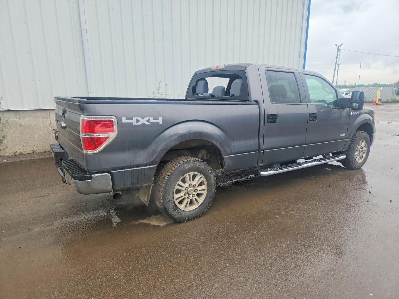 2012 Ford F150 Supercrew Gray vin: 1FTVW1ET2CKE00812