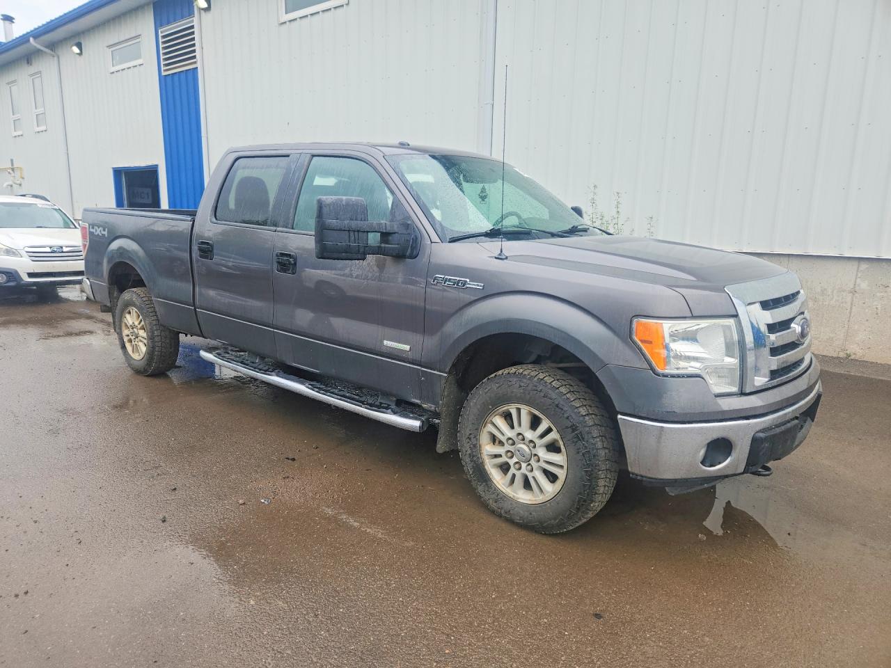2012 Ford F150 Supercrew Gray vin: 1FTVW1ET2CKE00812