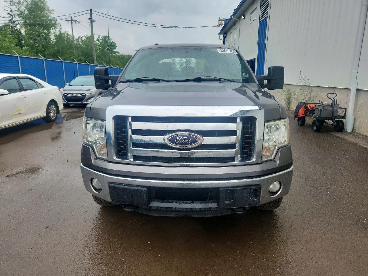2012 Ford F150 Supercrew Gray vin: 1FTVW1ET2CKE00812
