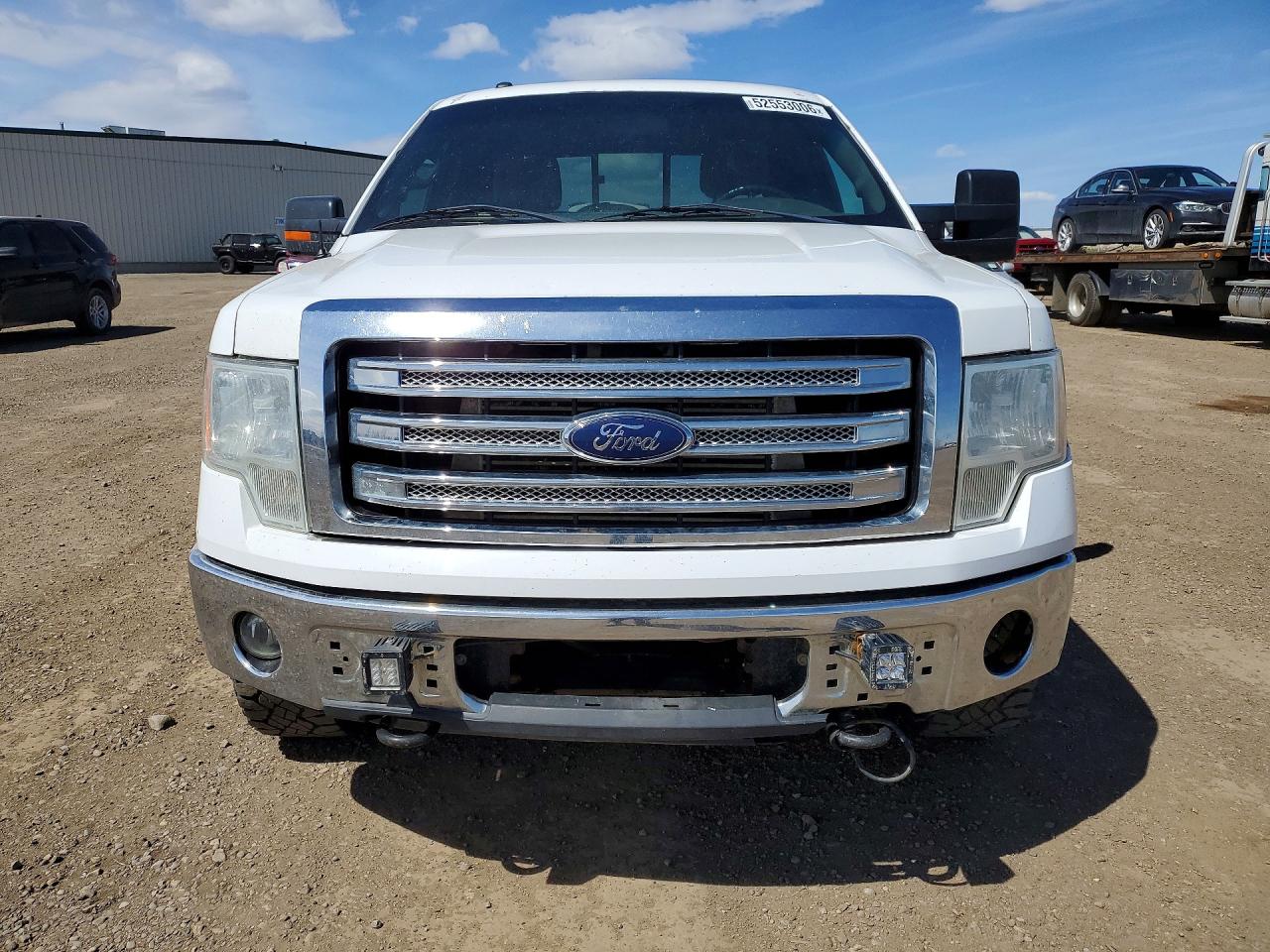 2013 Ford F150 Supercrew Белый vin: 1FTVW1ET2DKE30488