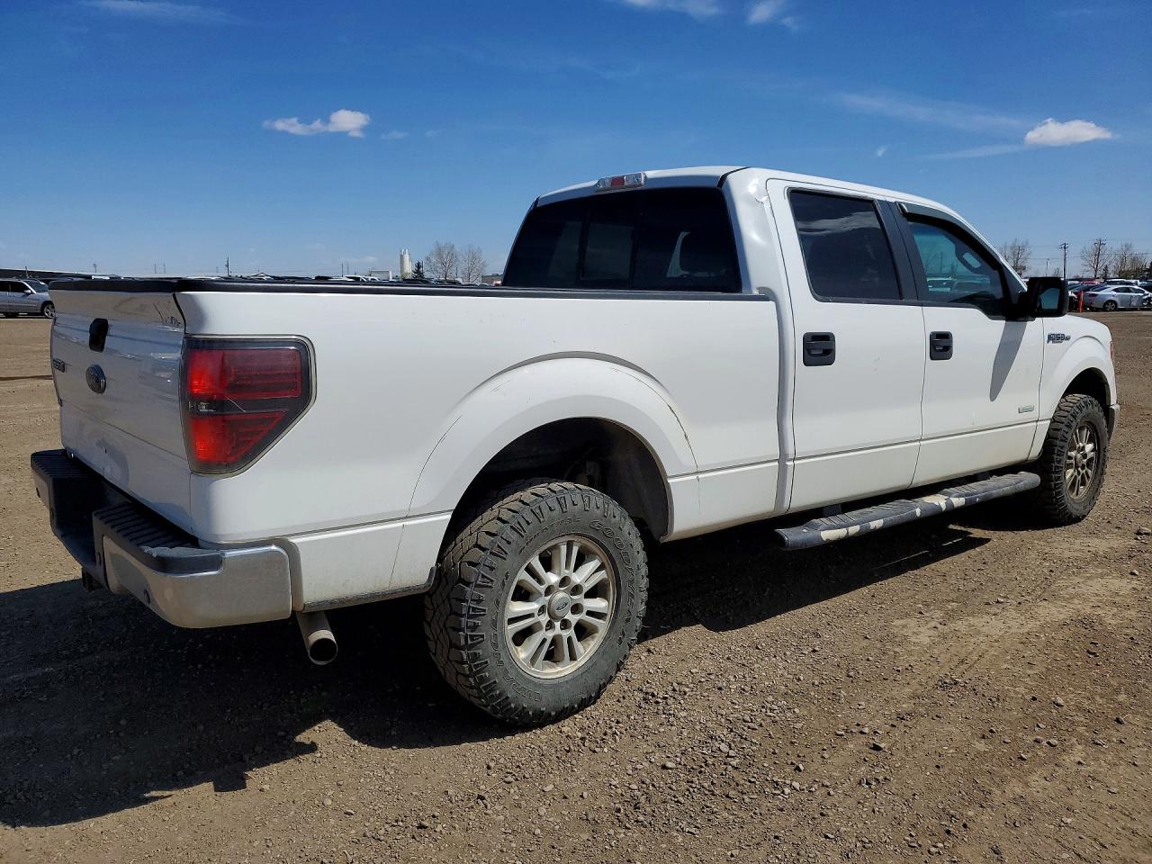 2013 Ford F150 Supercrew Белый vin: 1FTVW1ET2DKE30488