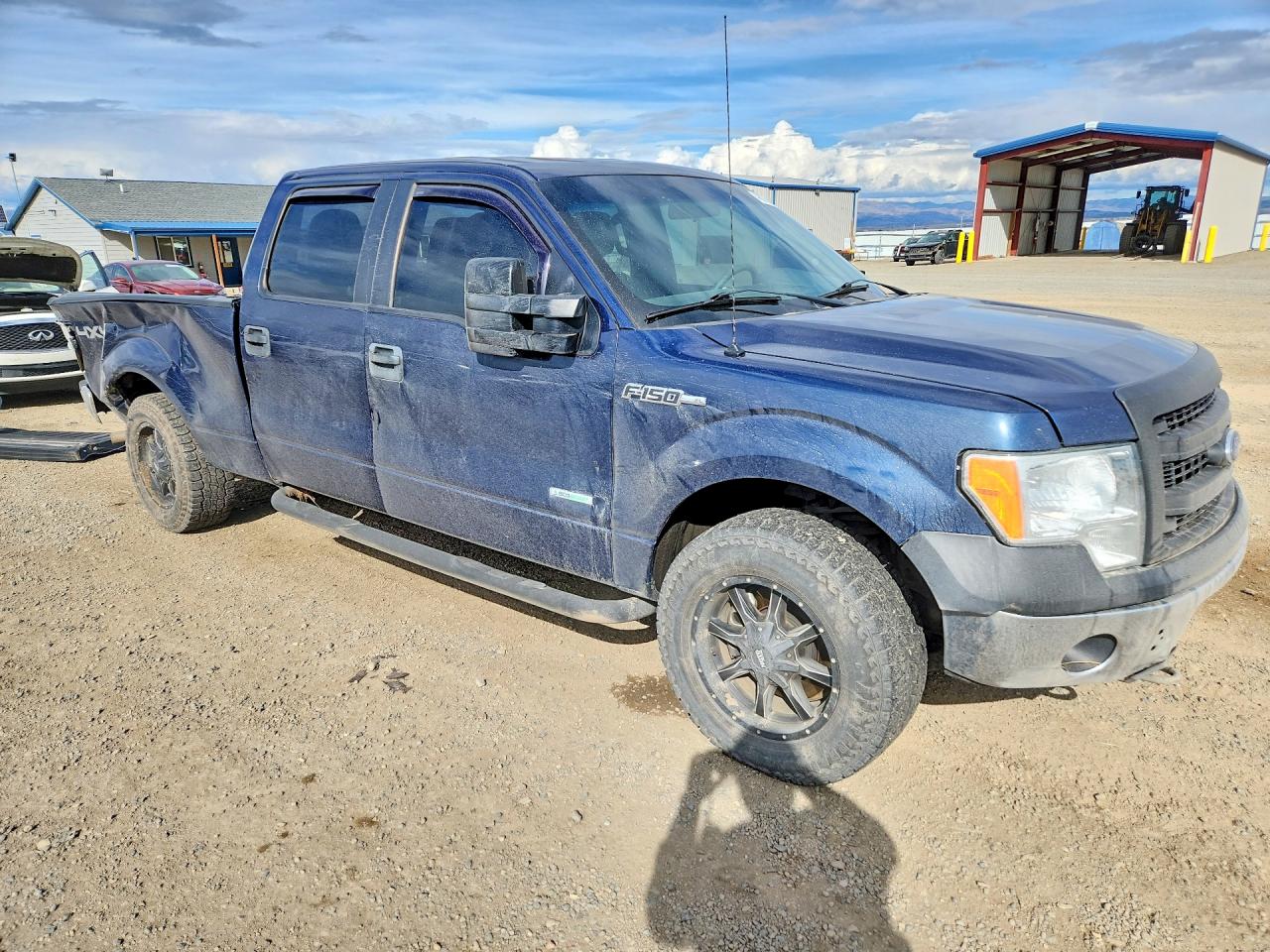 2013 Ford F150 Supercrew Синий vin: 1FTVW1ET5DKE18450