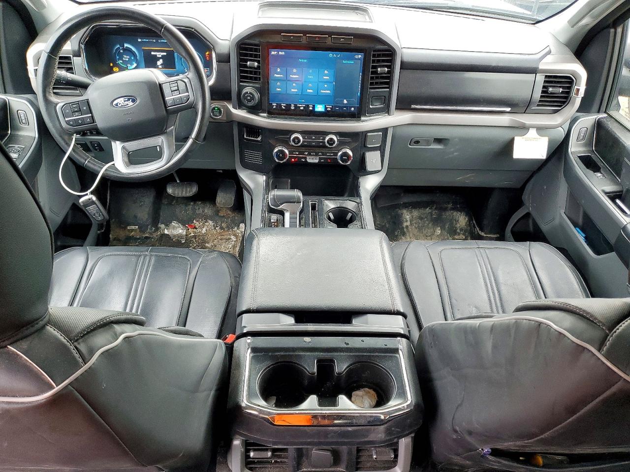 2024 Ford F150 Lightning Xlt Gray vin: 1FTVW3LK6RWG28223